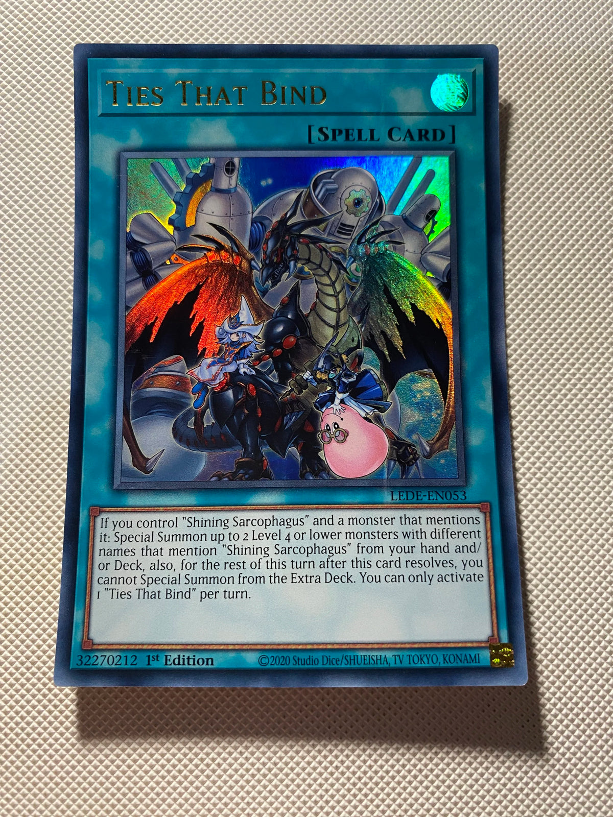 Ties That Bind Ultra Rare Near Mint