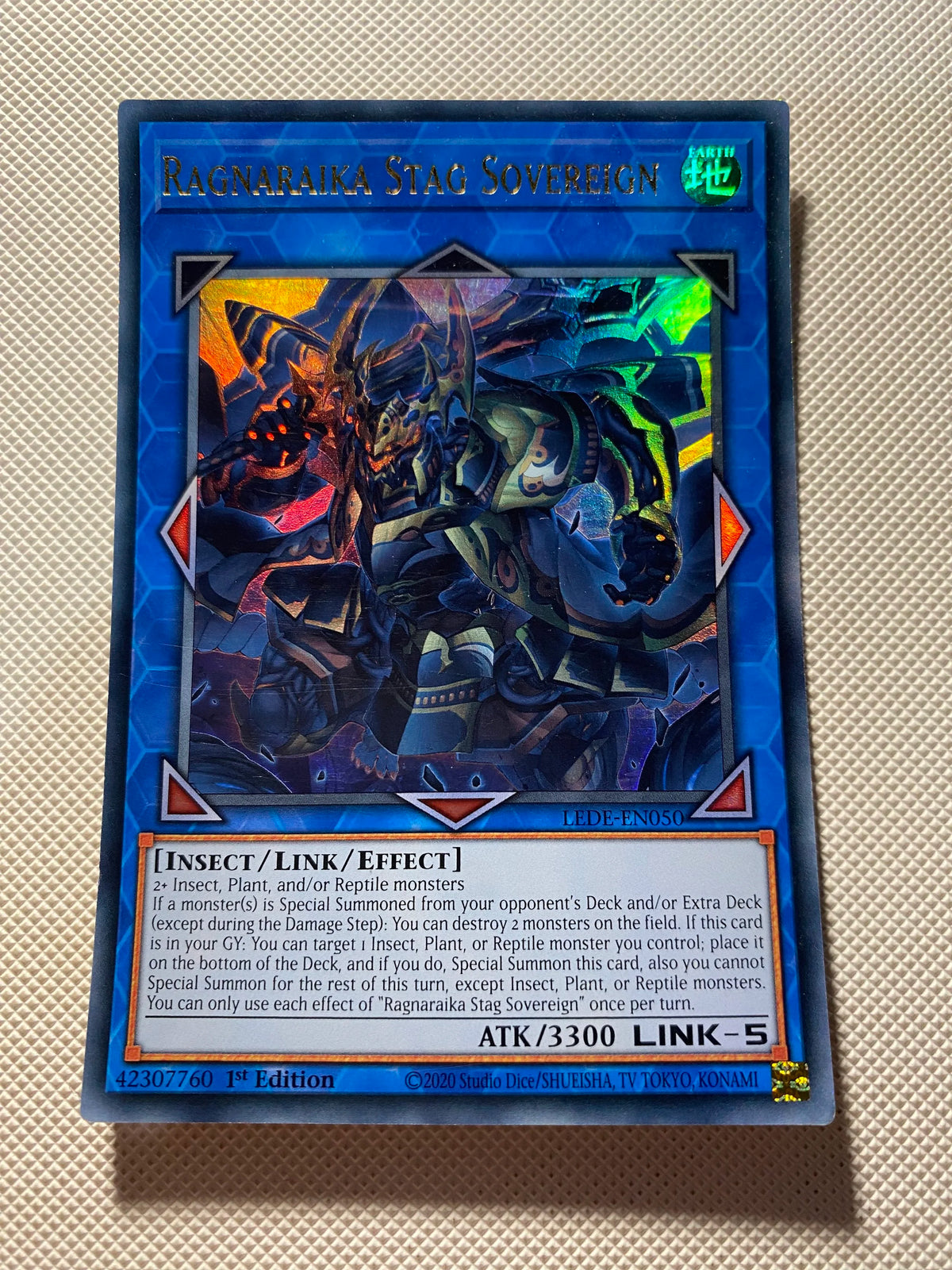 Ragnaraika Stag Sovereign Ultra Rare Near Mint