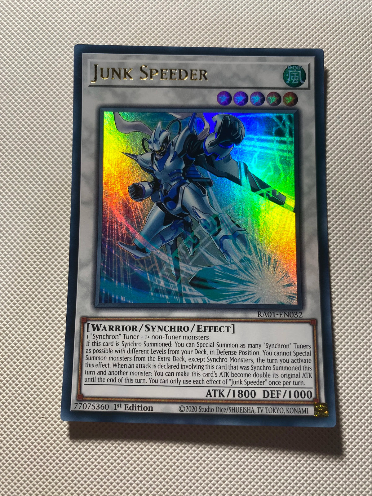 Junk Speeder Ultra Rare Near Mint