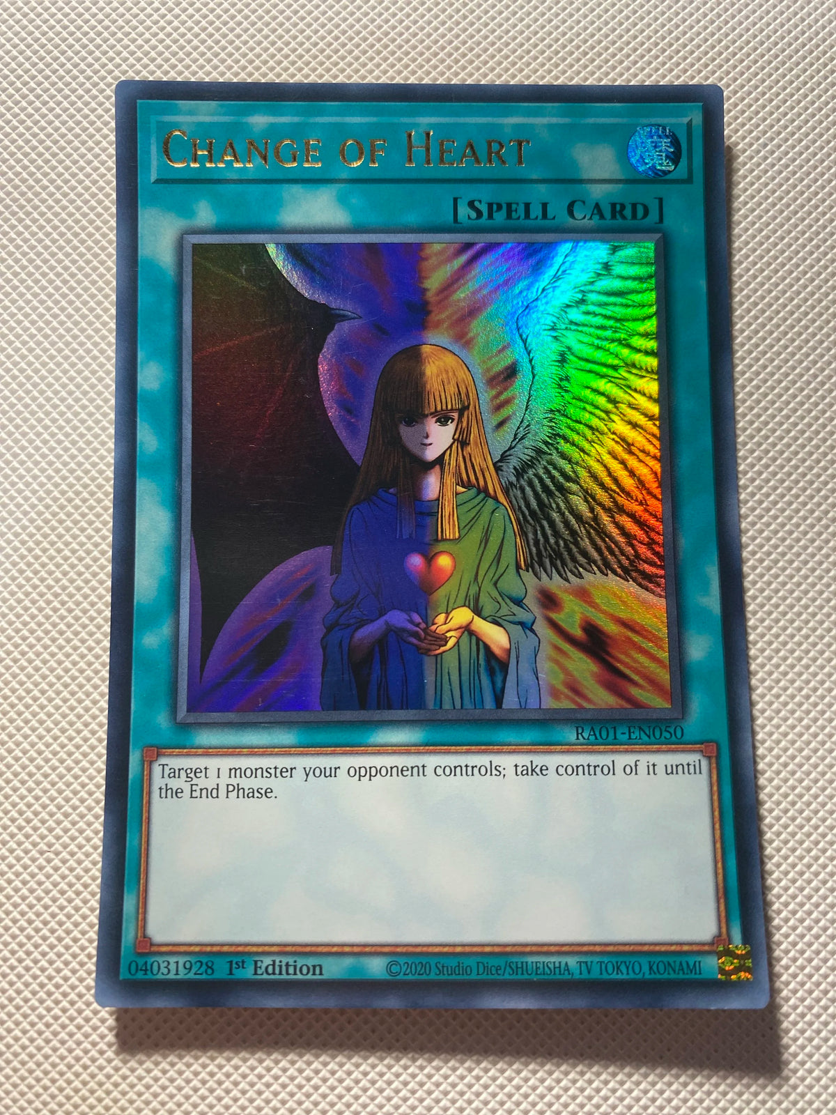 Change OF Heart Ultra Rare Near Mint