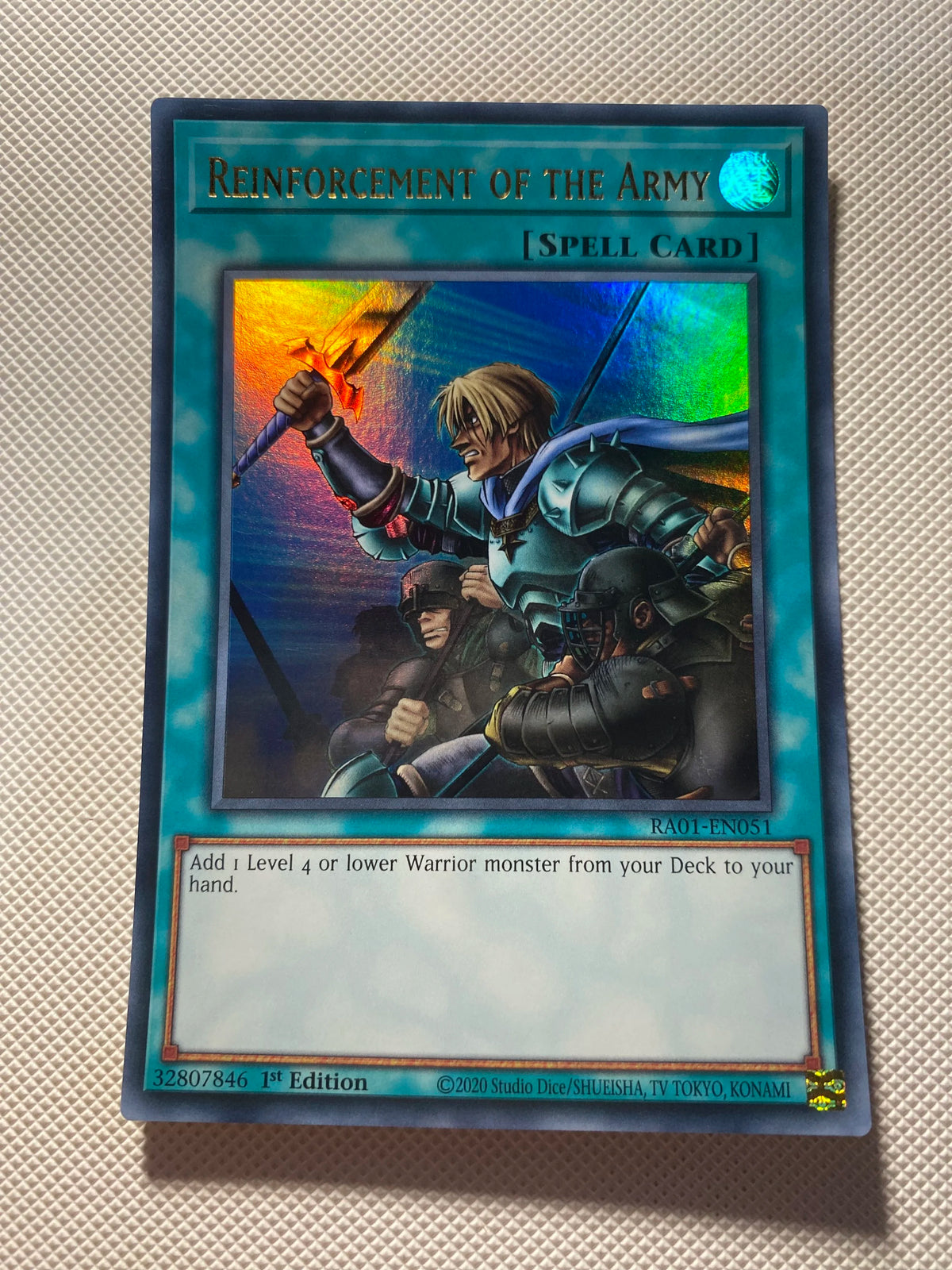 Reinforcement OF THE Army Ultra Rare Near Mint