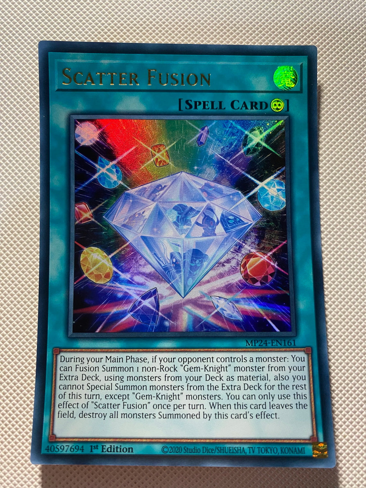 Scatter Fusion Ultra Rare Near Mint