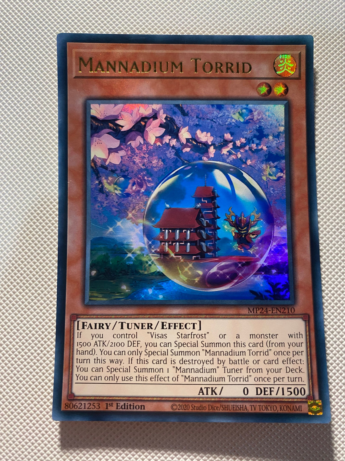 Mannadium Torrid Ultra Rare Near Mint