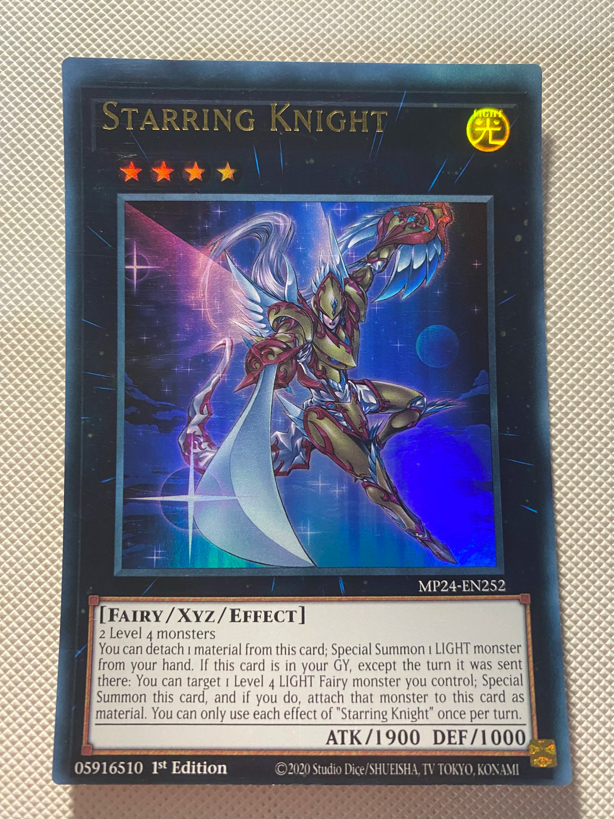 Starring Knight Ultra Rare Near Mint