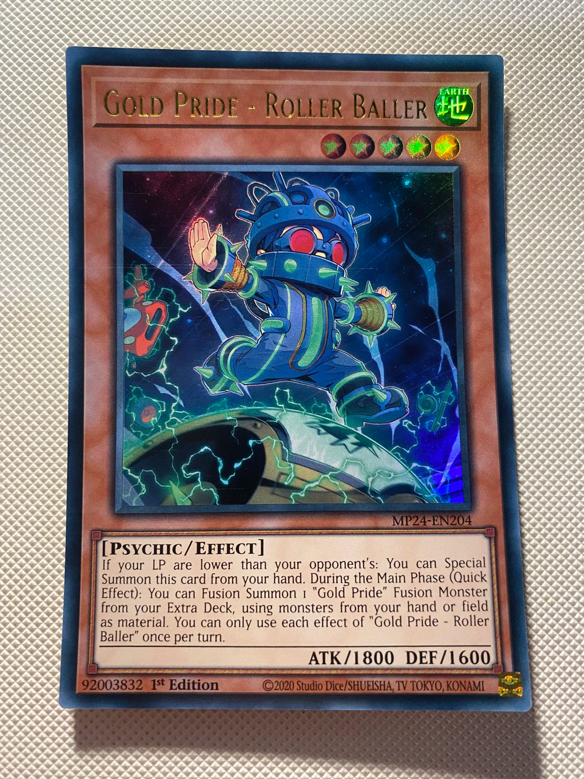 Gold Pride - Roller Baller Ultra Rare Near Mint
