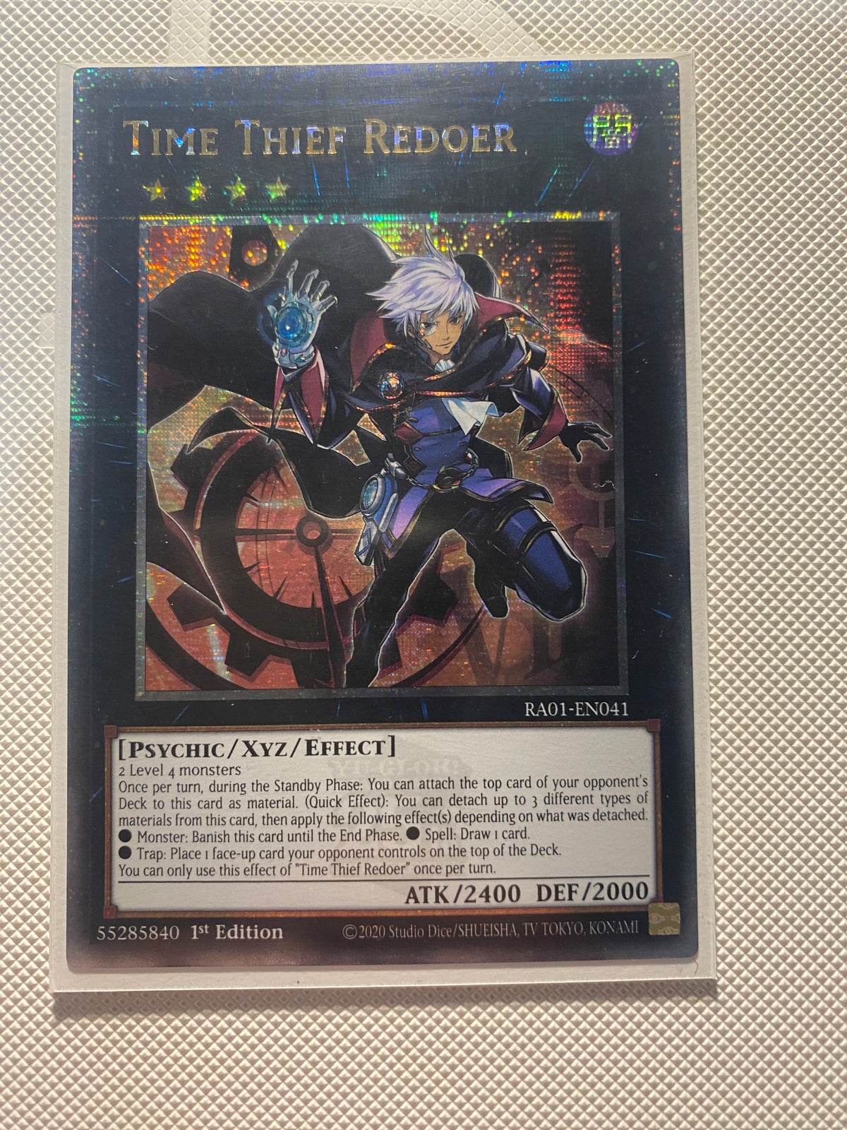 Time Thief Redoer Near Mint Quarter Century Secret Rare