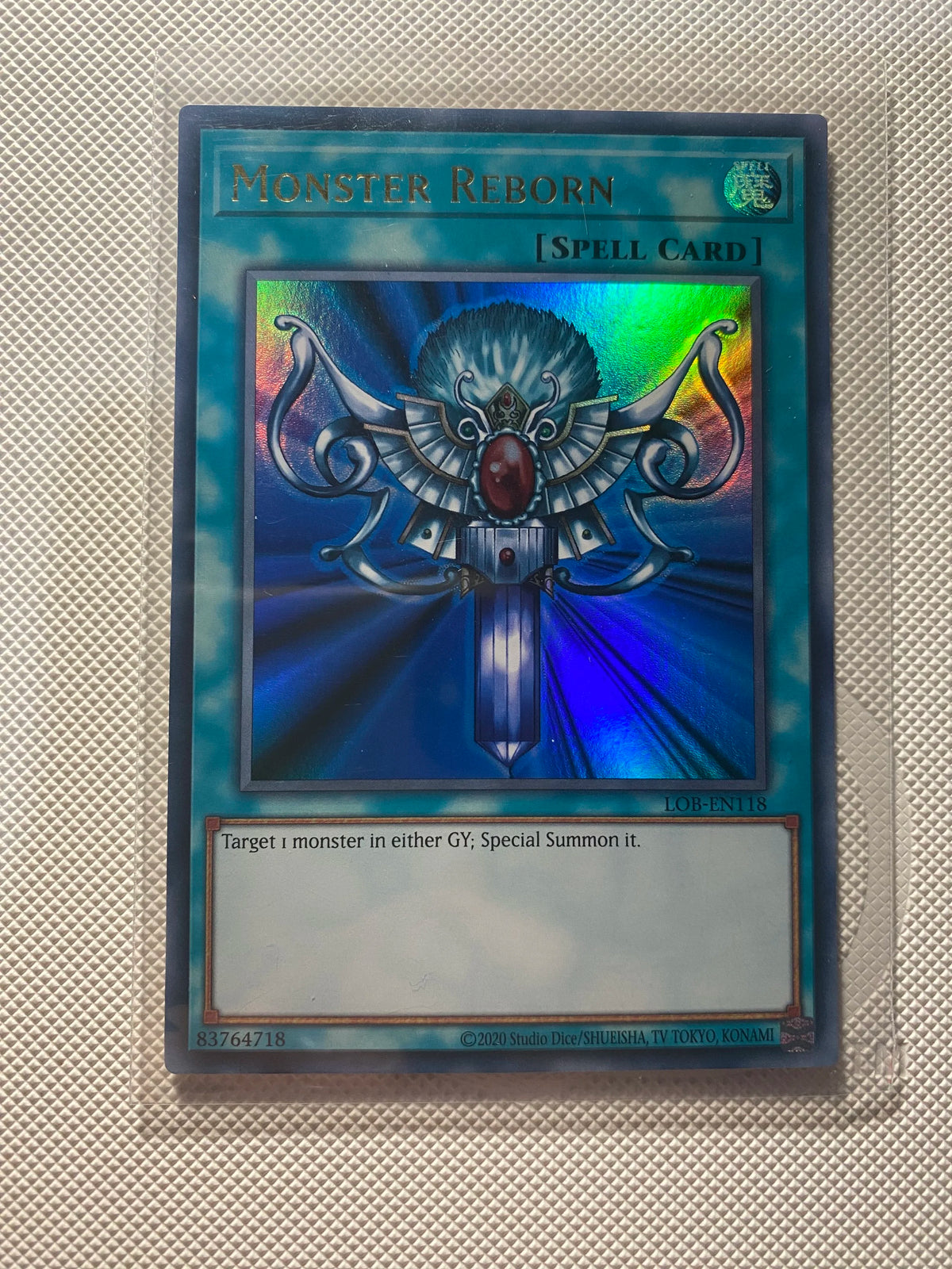 Monster Reborn Ultra Rare Near Mint