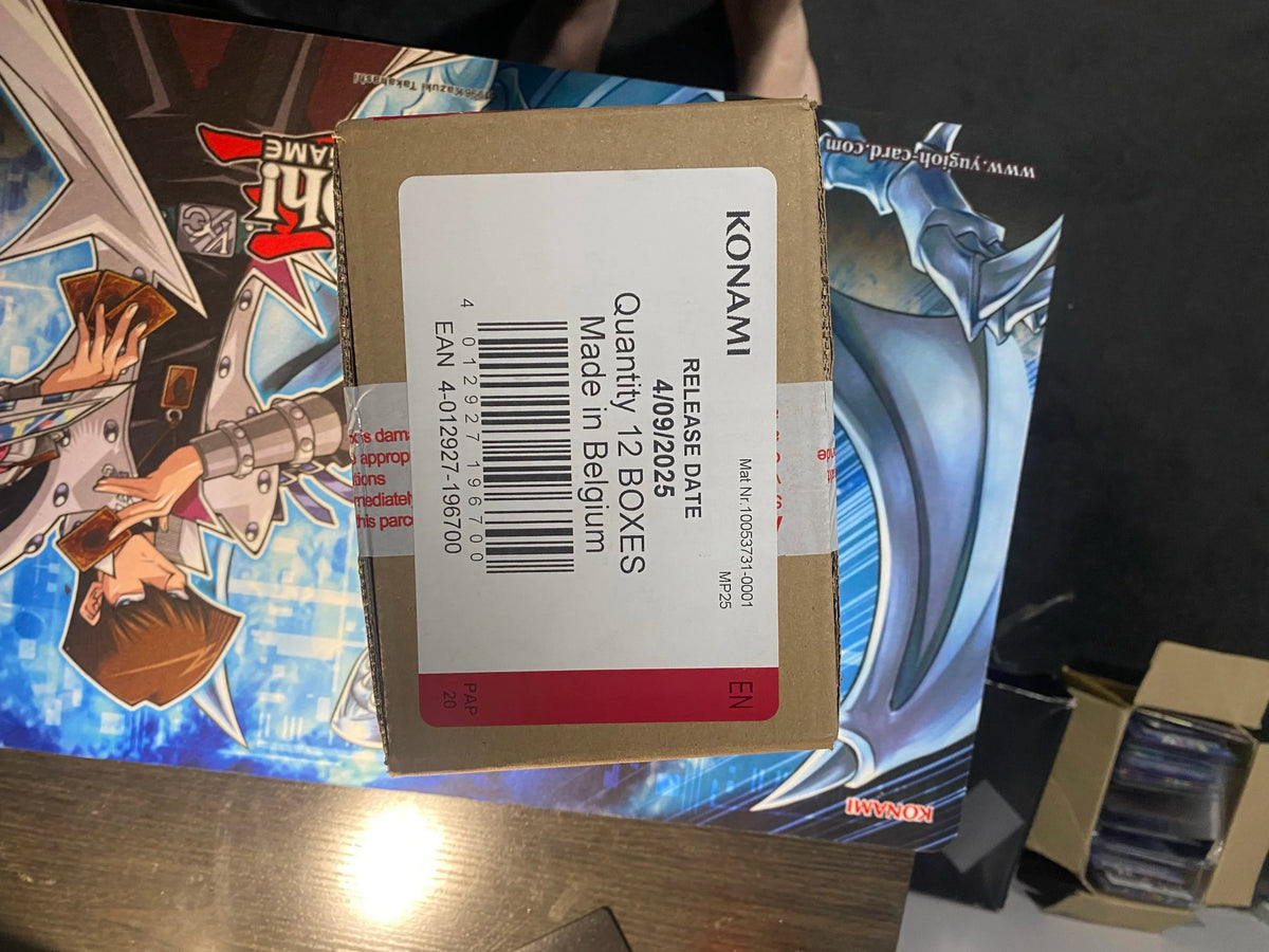 Yu-Gi-Oh! 2025 Mega Pack Bundle Tuck Box Case (12 Boxes)