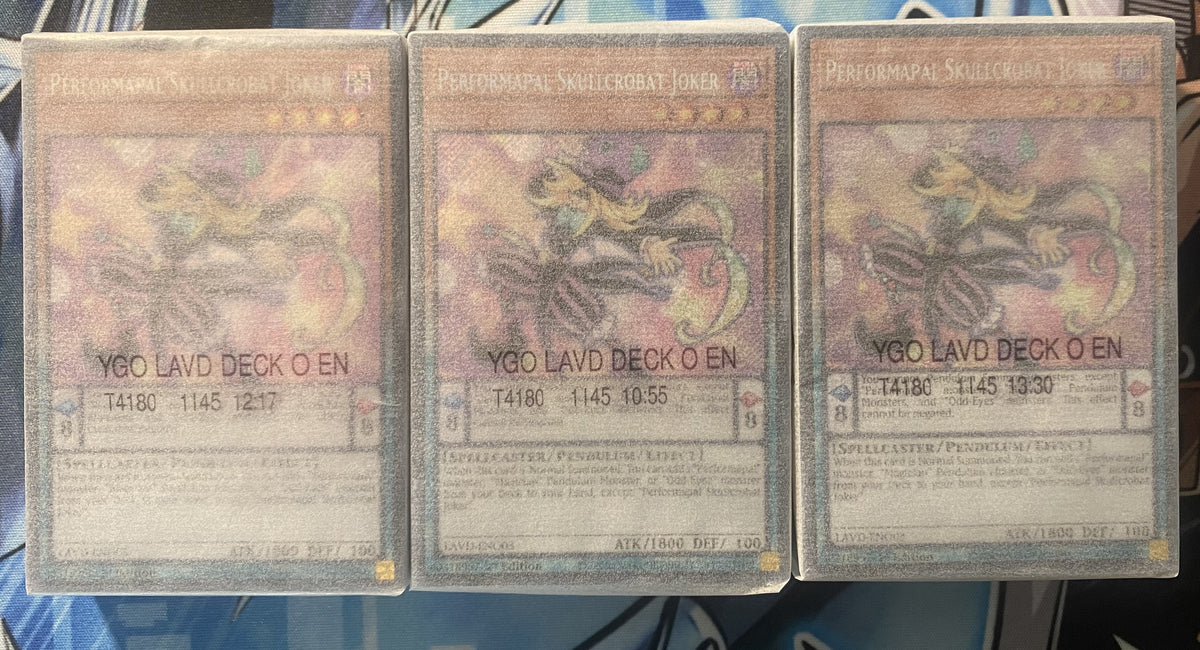 3x Odd-Eyes Deck - Legendary Arc-V Decks - LAVD - Sealed