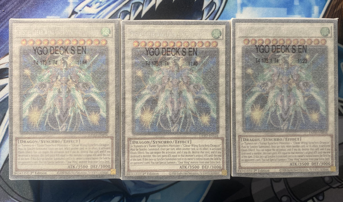3x Speedroid Deck - Legendary Arc-V Decks - LAVD - Sealed