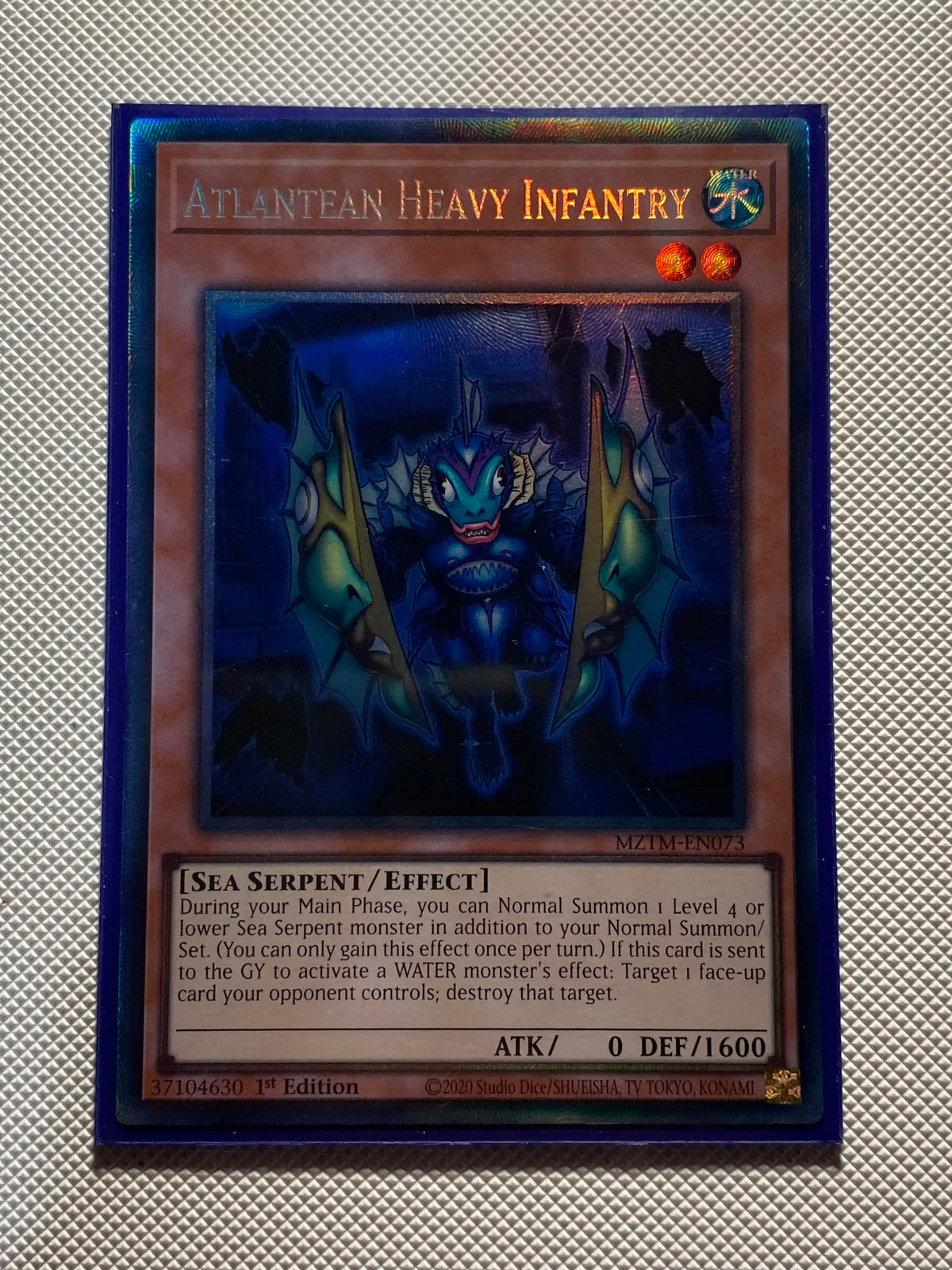 Atlantean Heavy Infantry Collectors rare