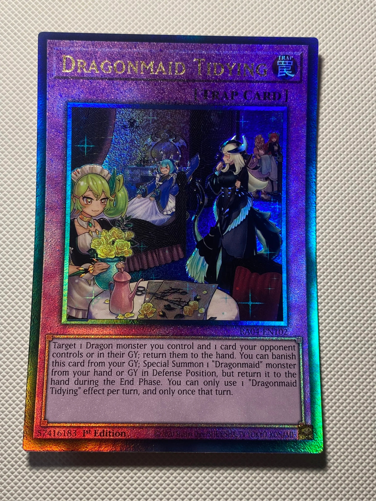 Dragonmaid Tidying Prismatic Ultimate Rare