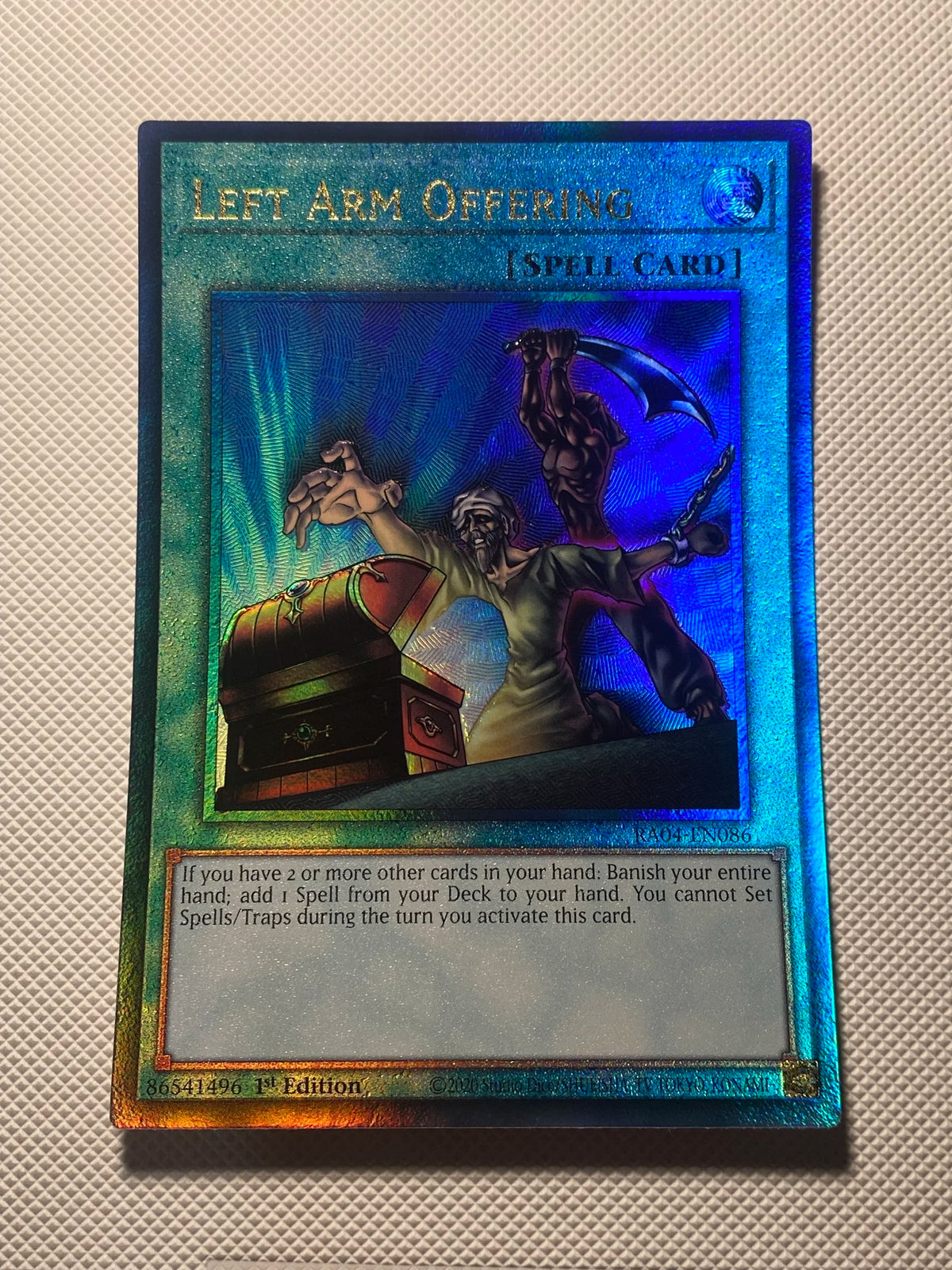 Left Arm Offering Prismatic Ultimate Rare