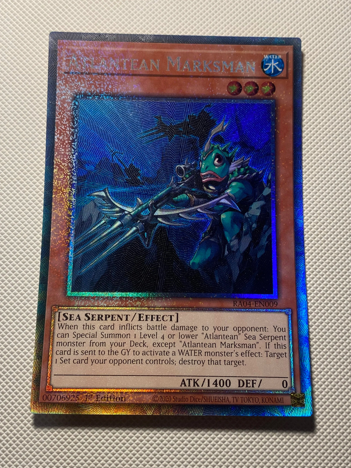Atlantean Marksman Prismatic Collector Rare