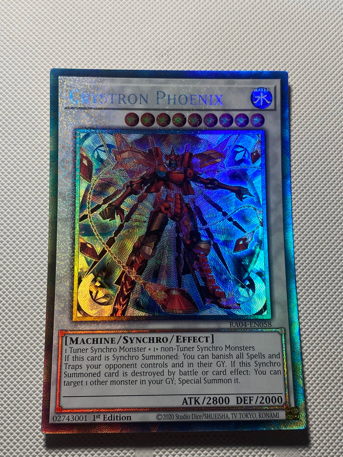 Crystron Phoenix Prismatic Collector Rare