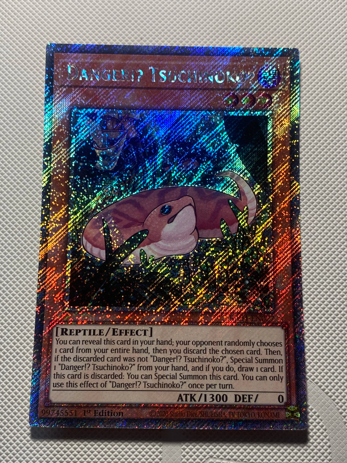DANGER!? TSUCHINOKO? Platinum Secret Rare
