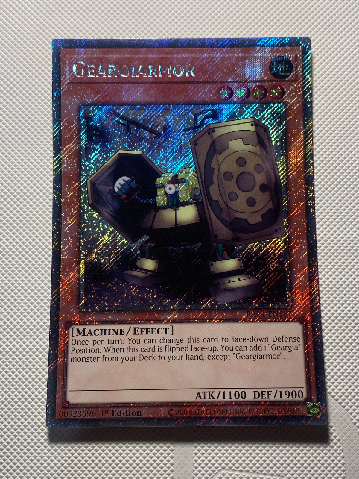 GEARGIARMOR Platinum Secret Rare