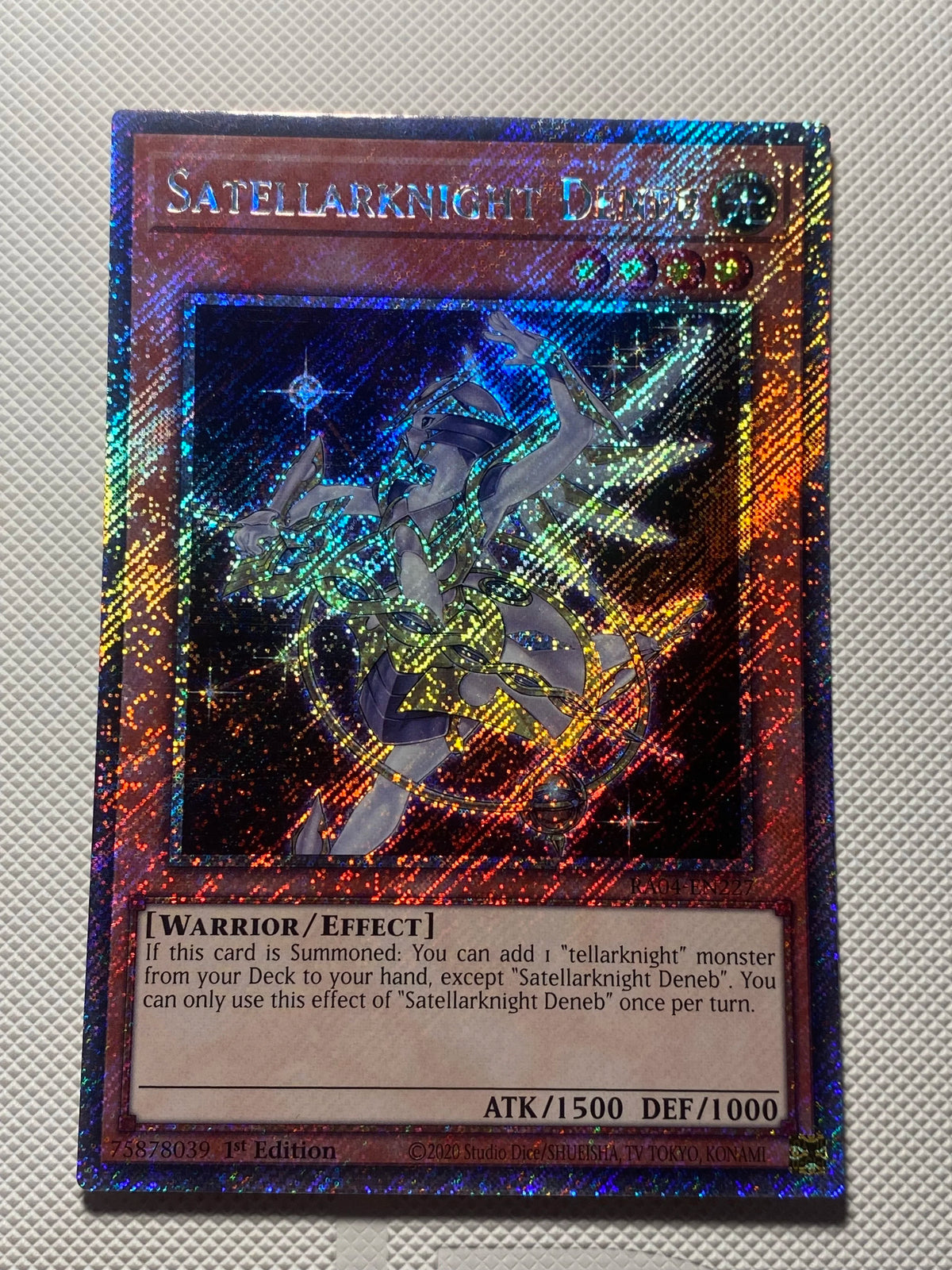 SATELLARKNIGHT DENEB Platinum Secret Rare
