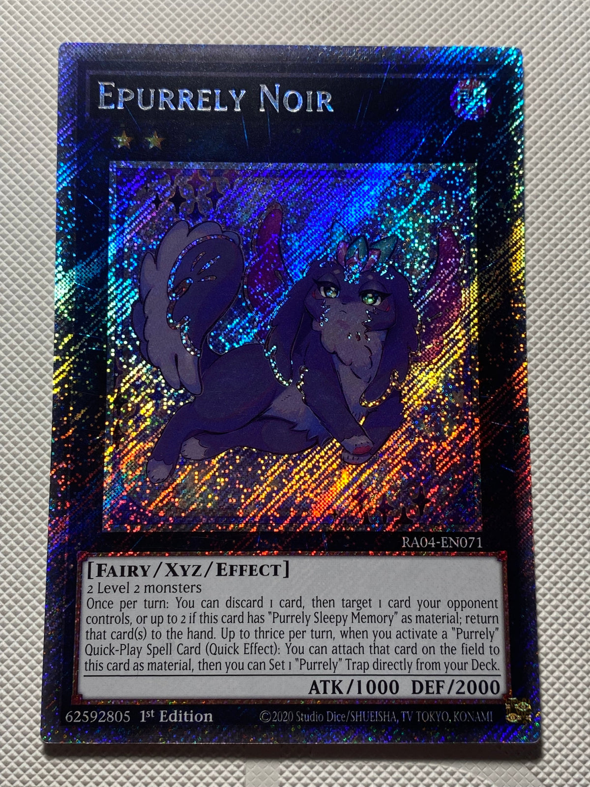 EPURRELY NOIR Platinum Secret Rare