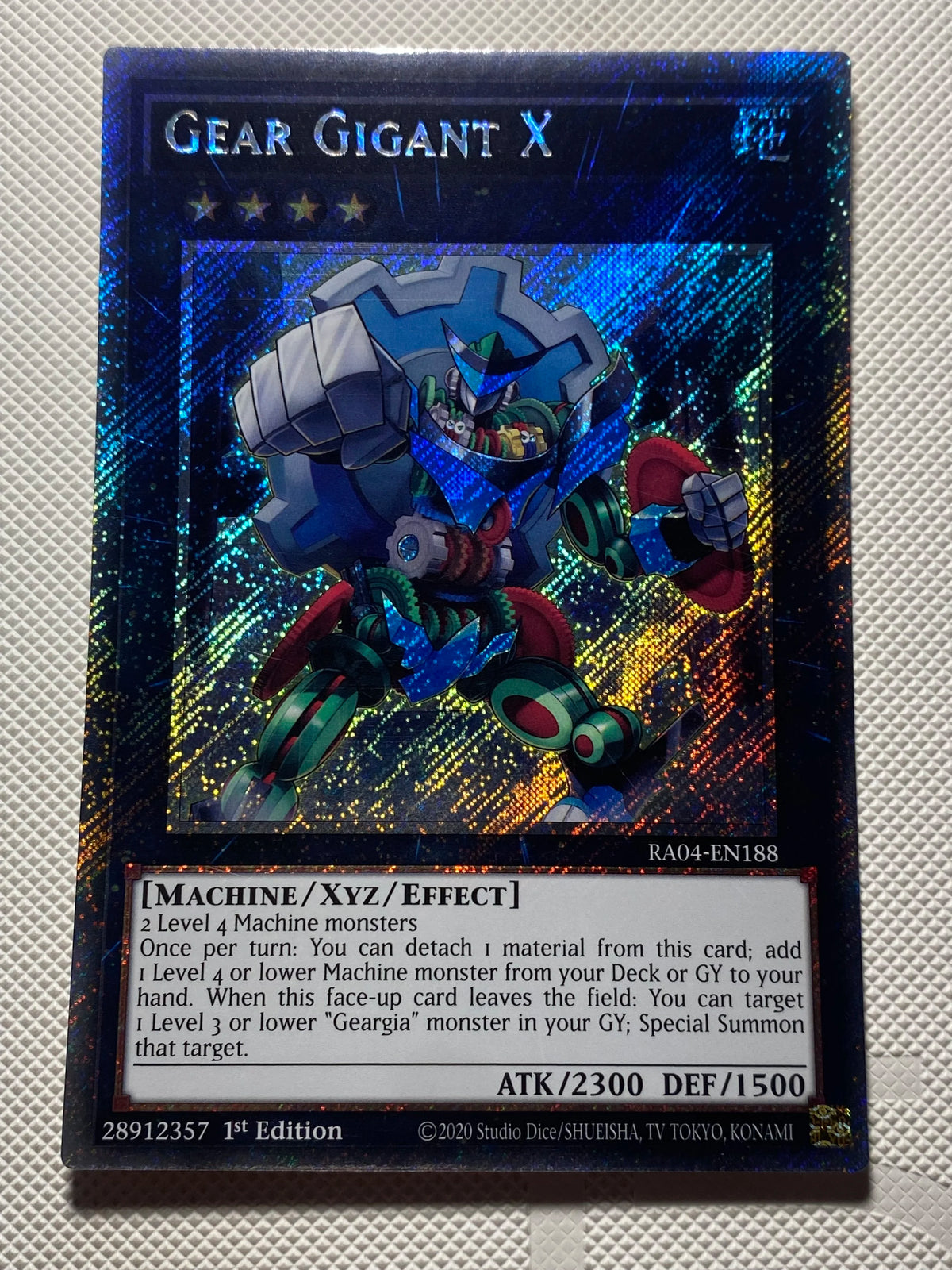 GEAR GIGANT X Platinum Secret Rare