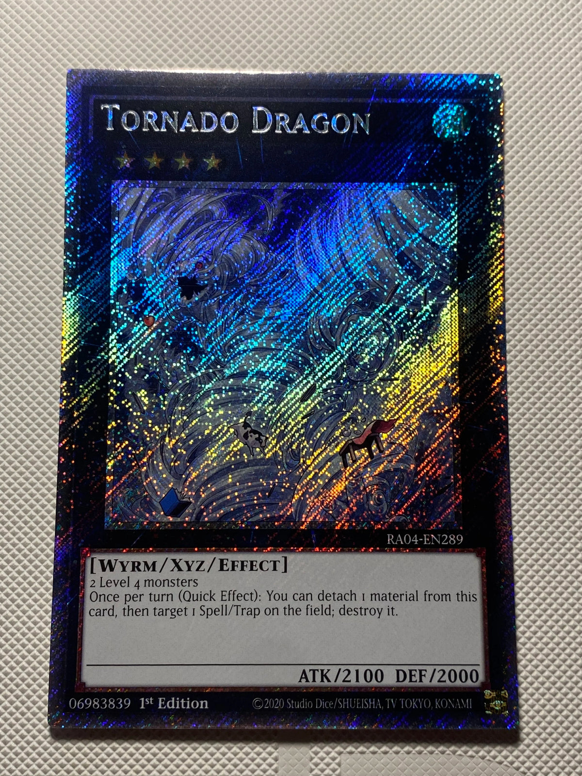 TORNADO DRAGON Platinum Secret Rare
