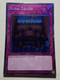 ROYAL DECREE Platinum Secret Rare