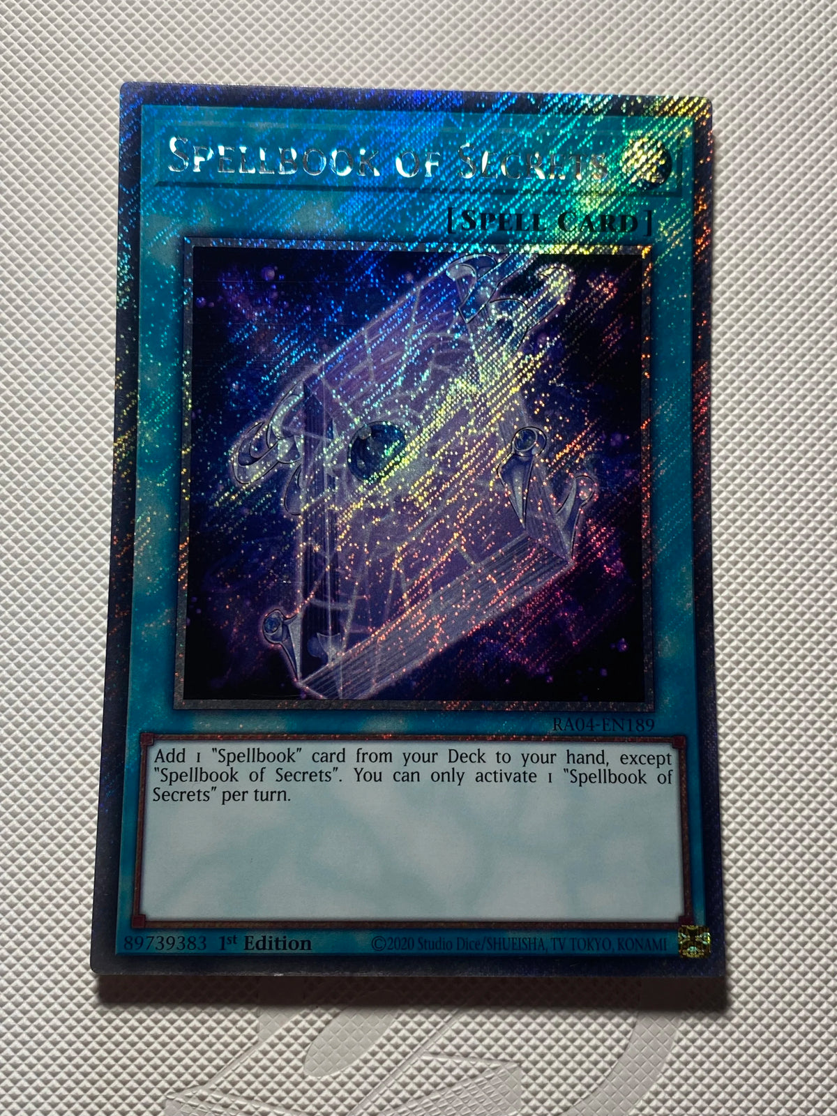 SPELLBOOK OF SECRETS Platinum Secret Rare