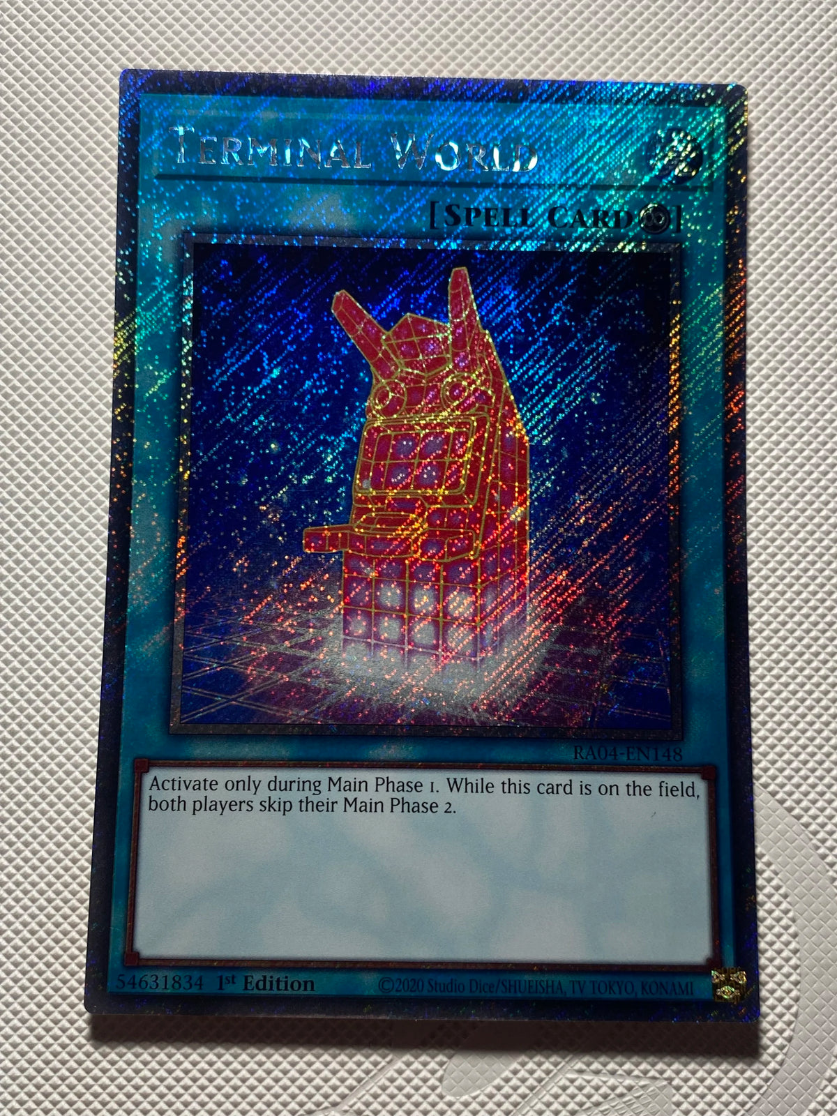 TERMINAL WORLD Platinum Secret Rare