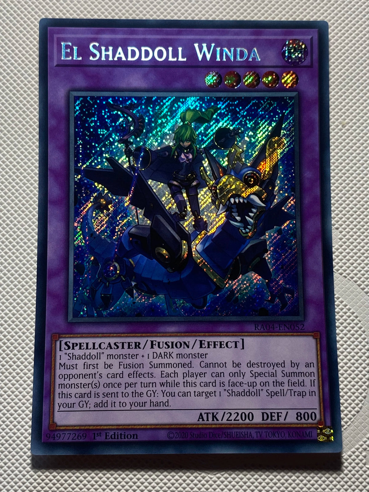 EL SHADDOLL WINDA Secret Rare