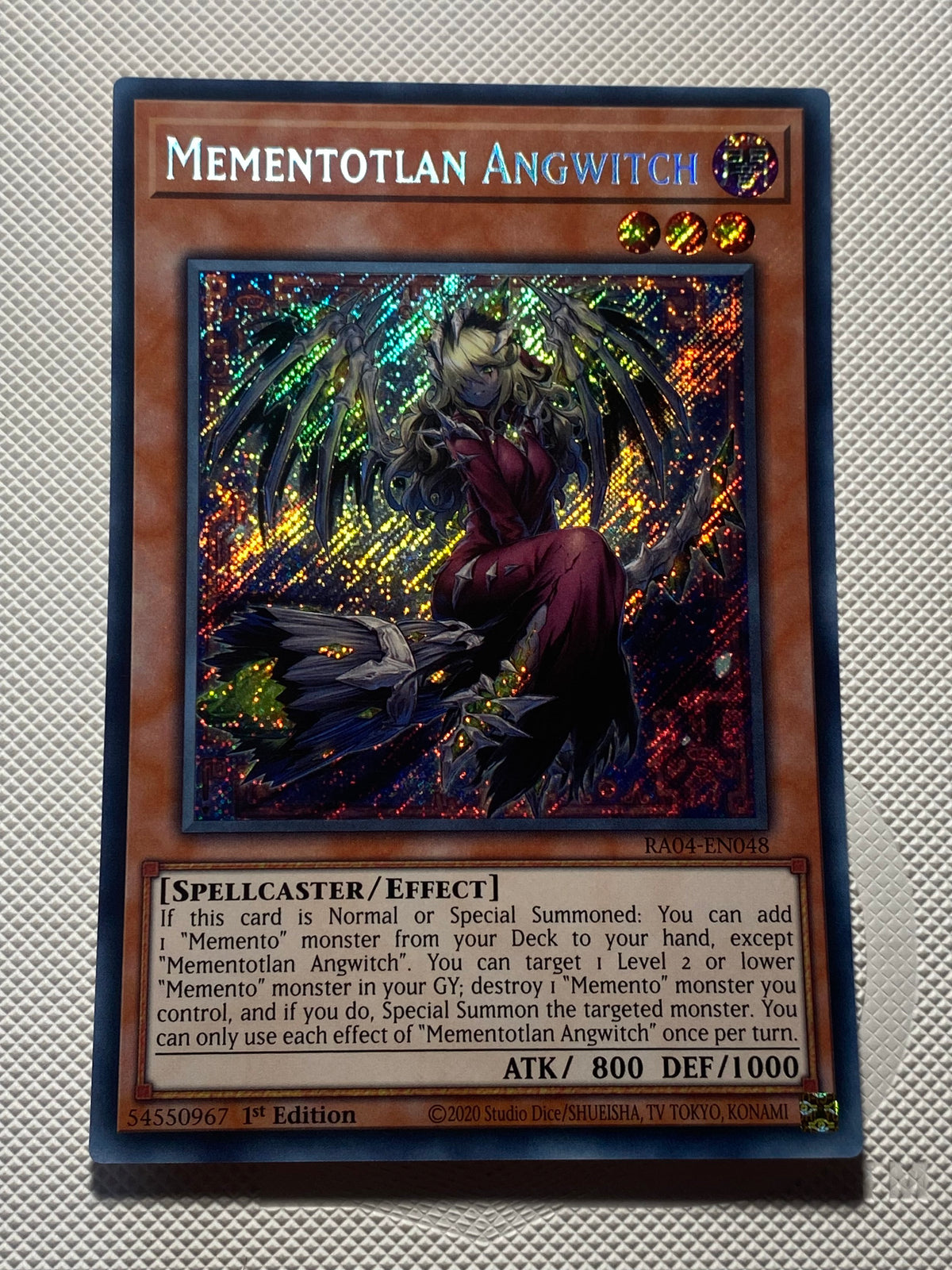 MEMENTOTLAN ANGWITCH Secret Rare