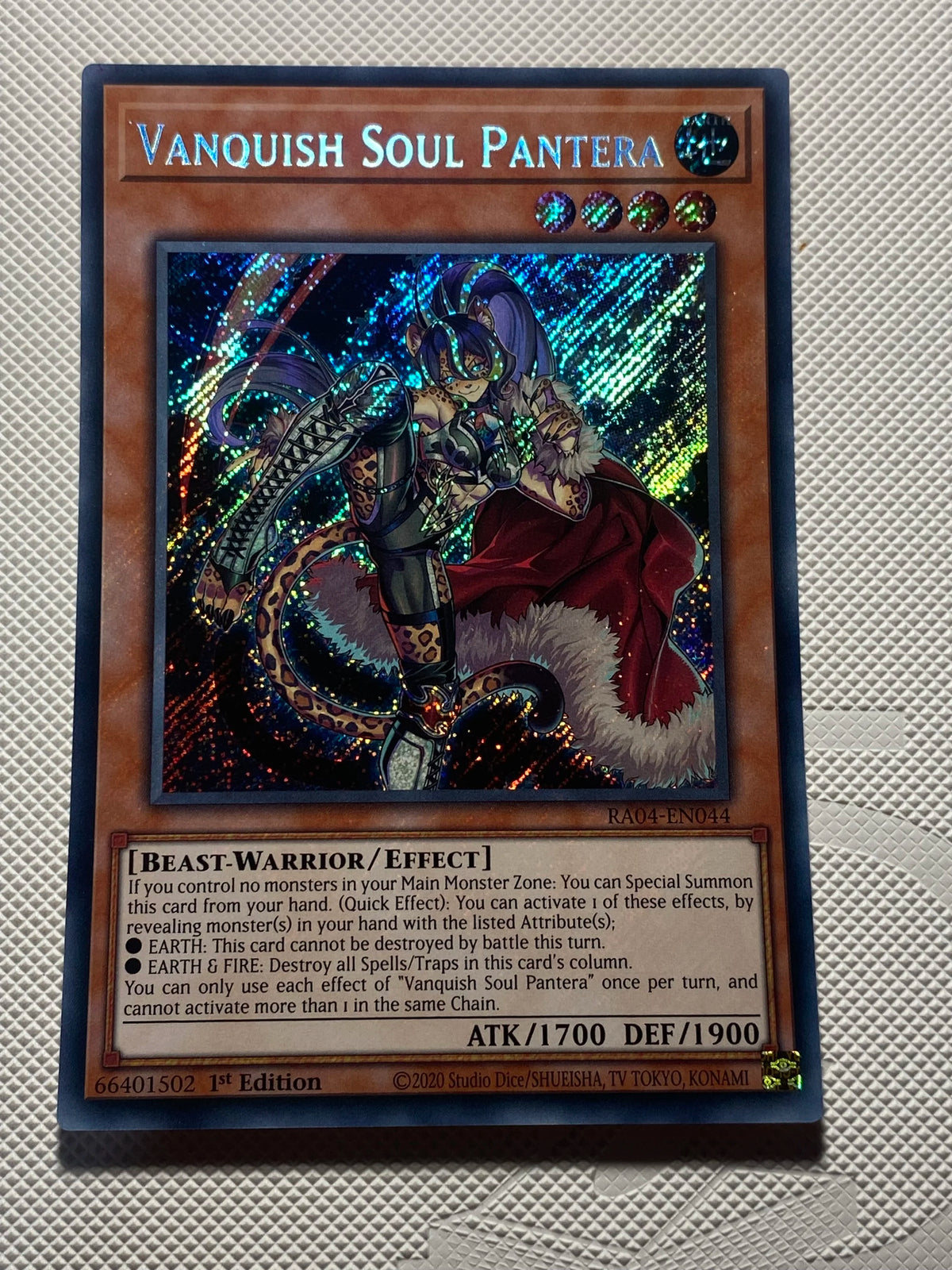 VANQUISH SOUL PANTERA Secret Rare