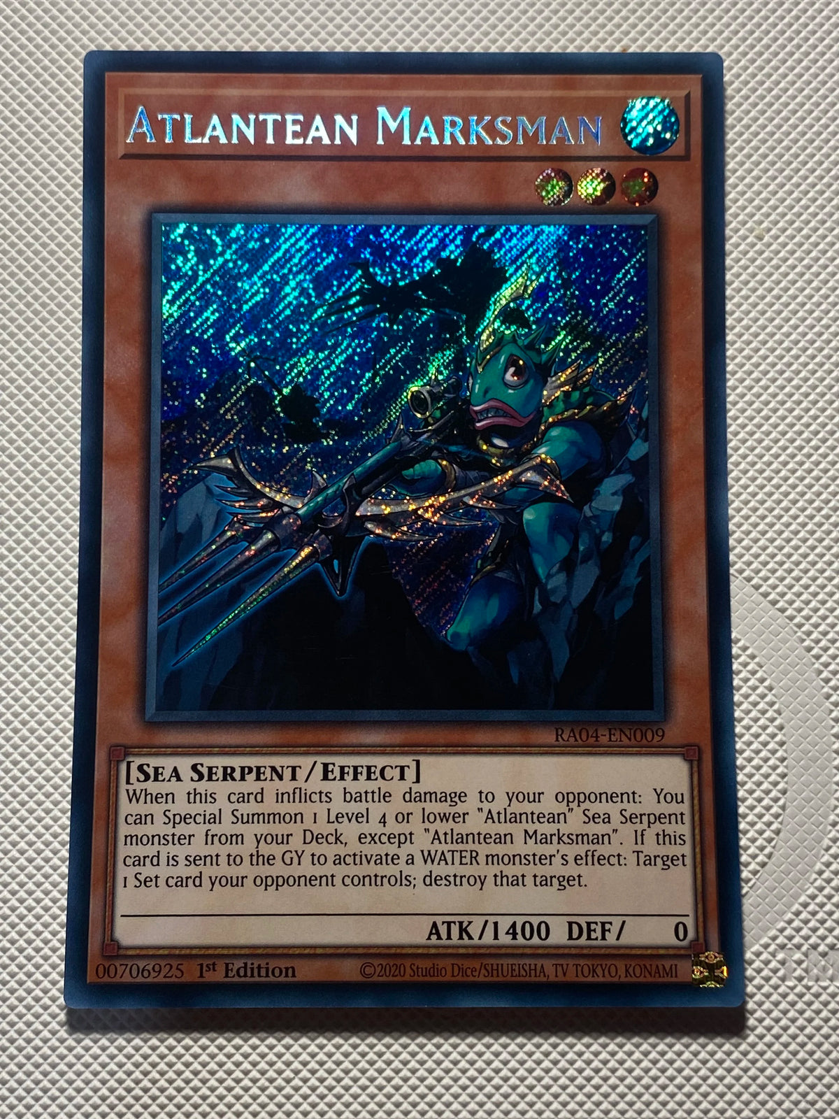 ATLANTEAN MARKSMAN Secret Rare