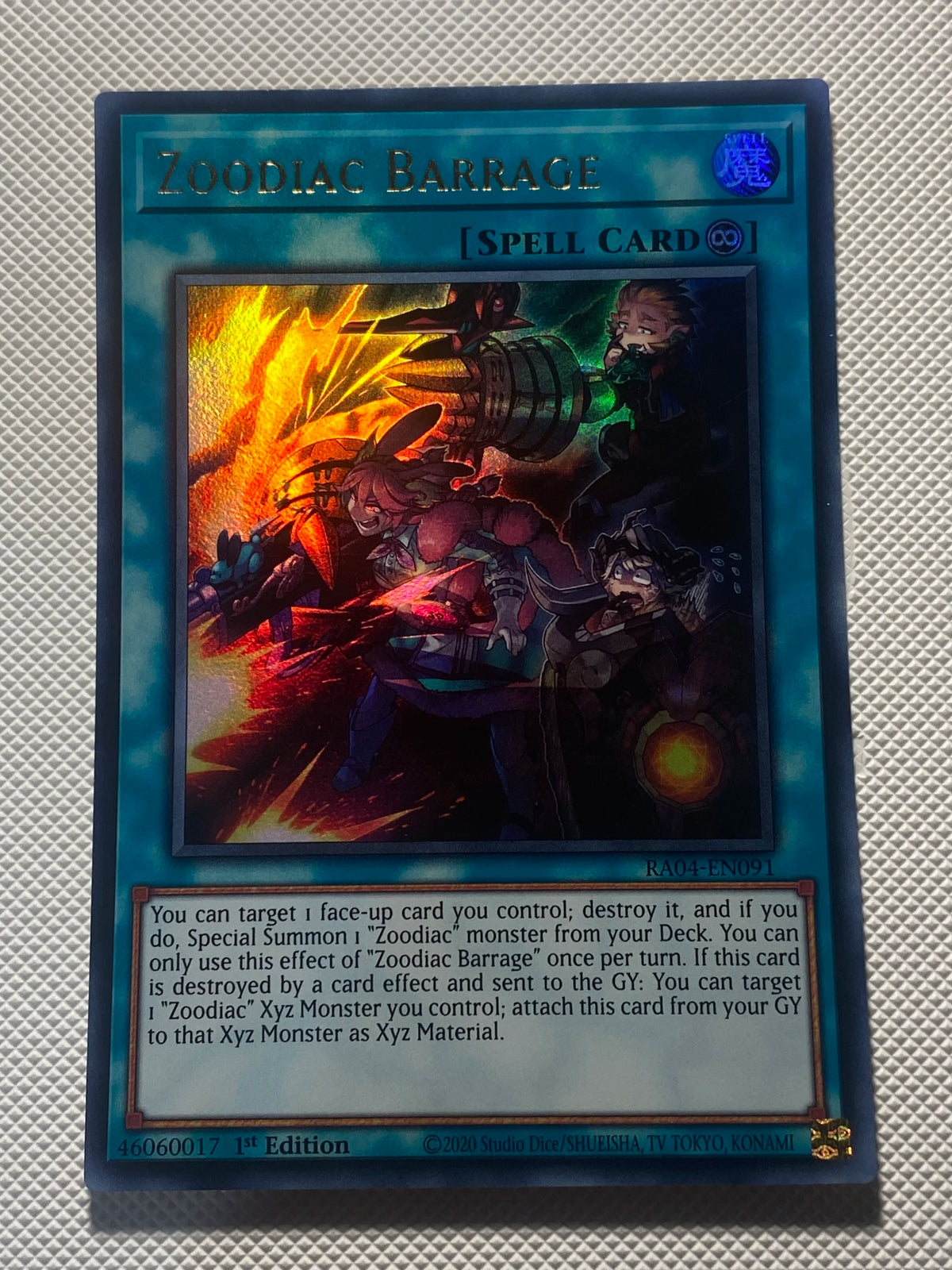 ZOODIAC BARRAGE Ultra Rare