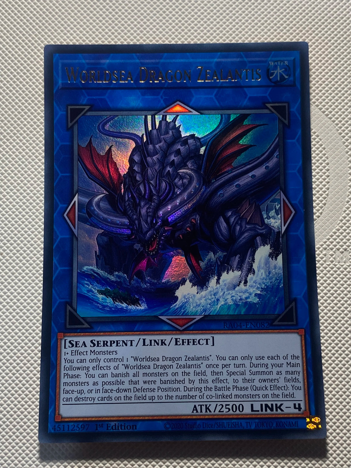 WORLDSEA DRAGON ZEALANTIS Ultra Rare