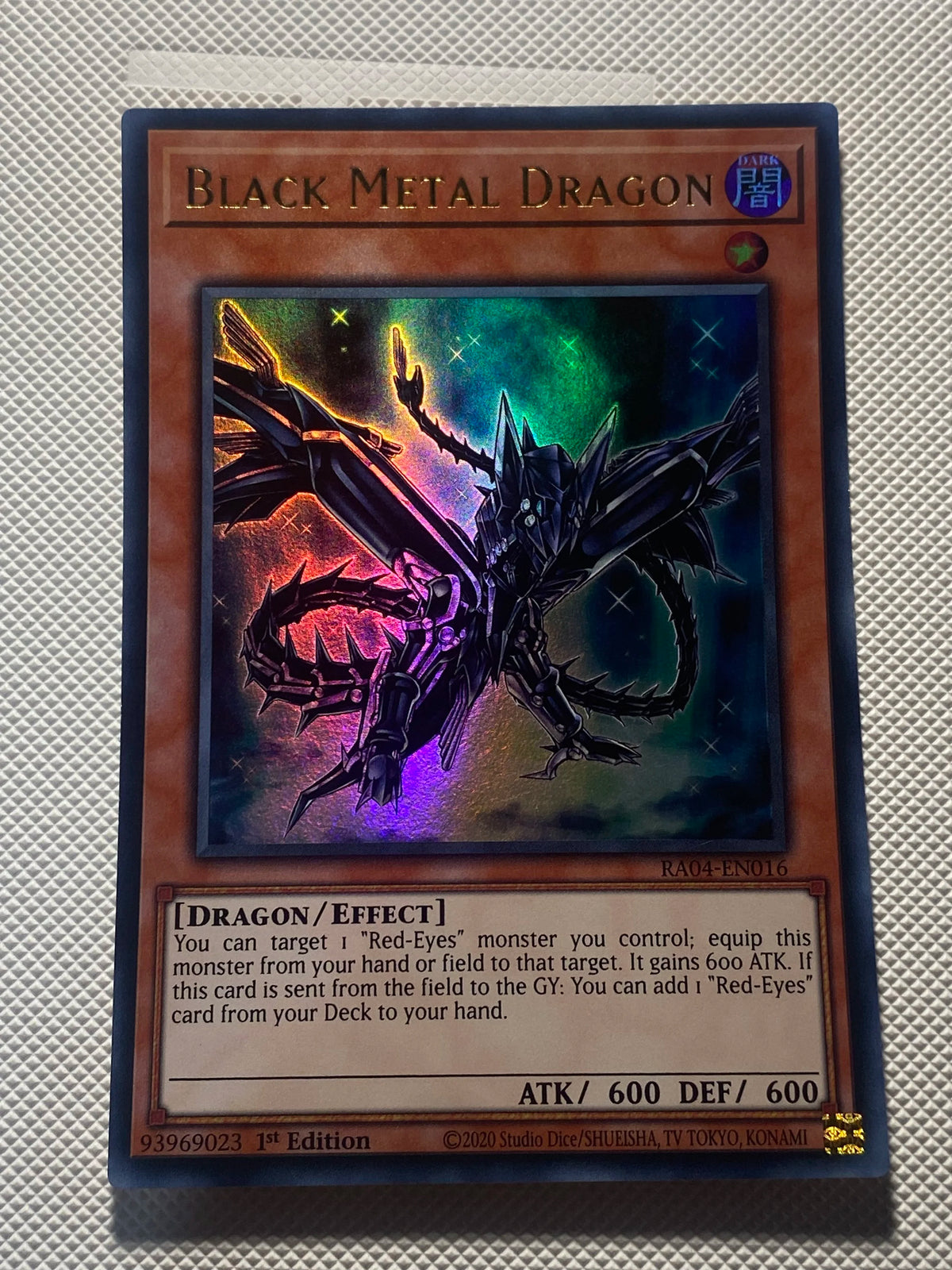 BLACK METAL DRAGON Ultra Rare