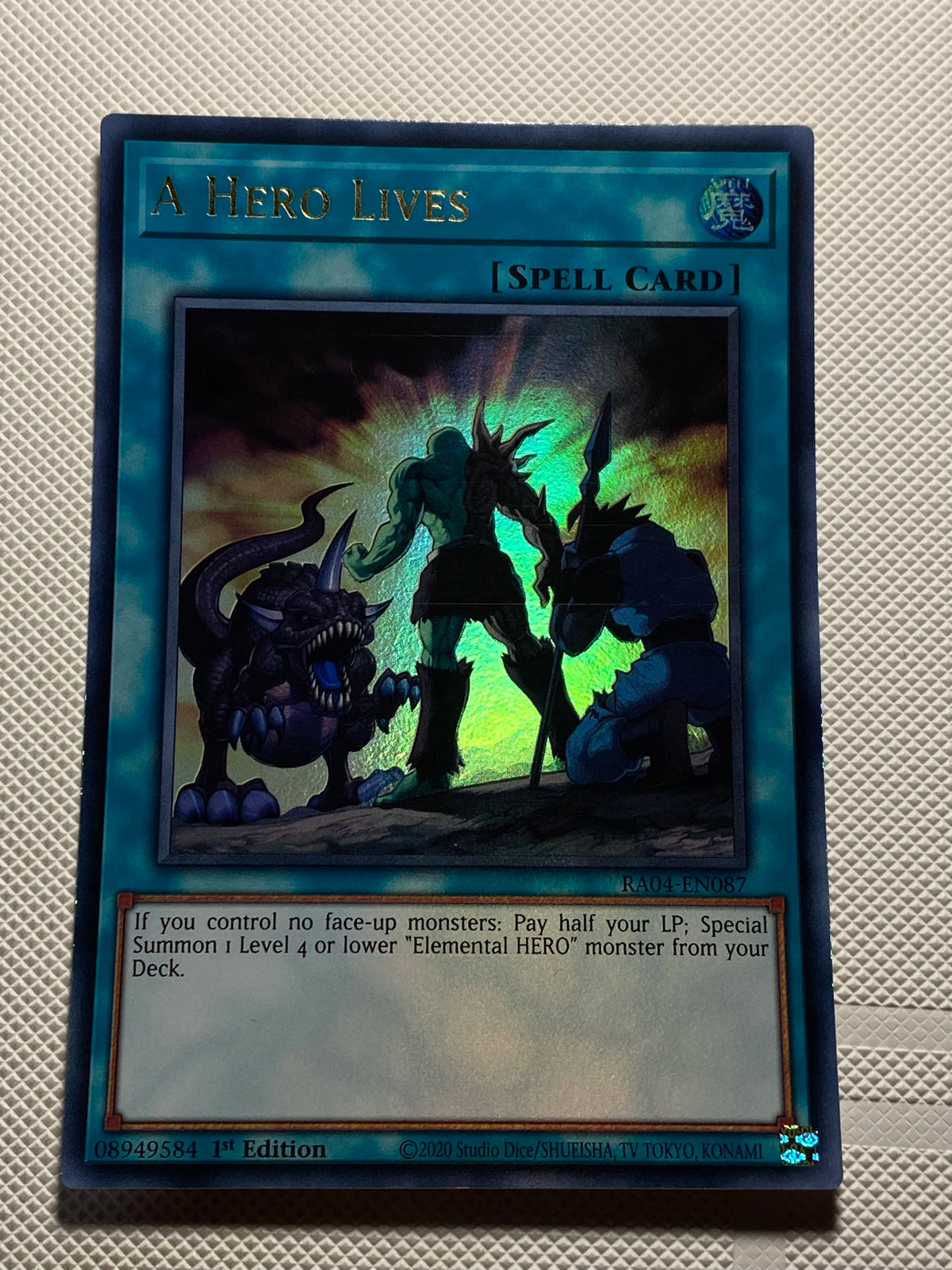 A HERO LIVES Ultra Rare