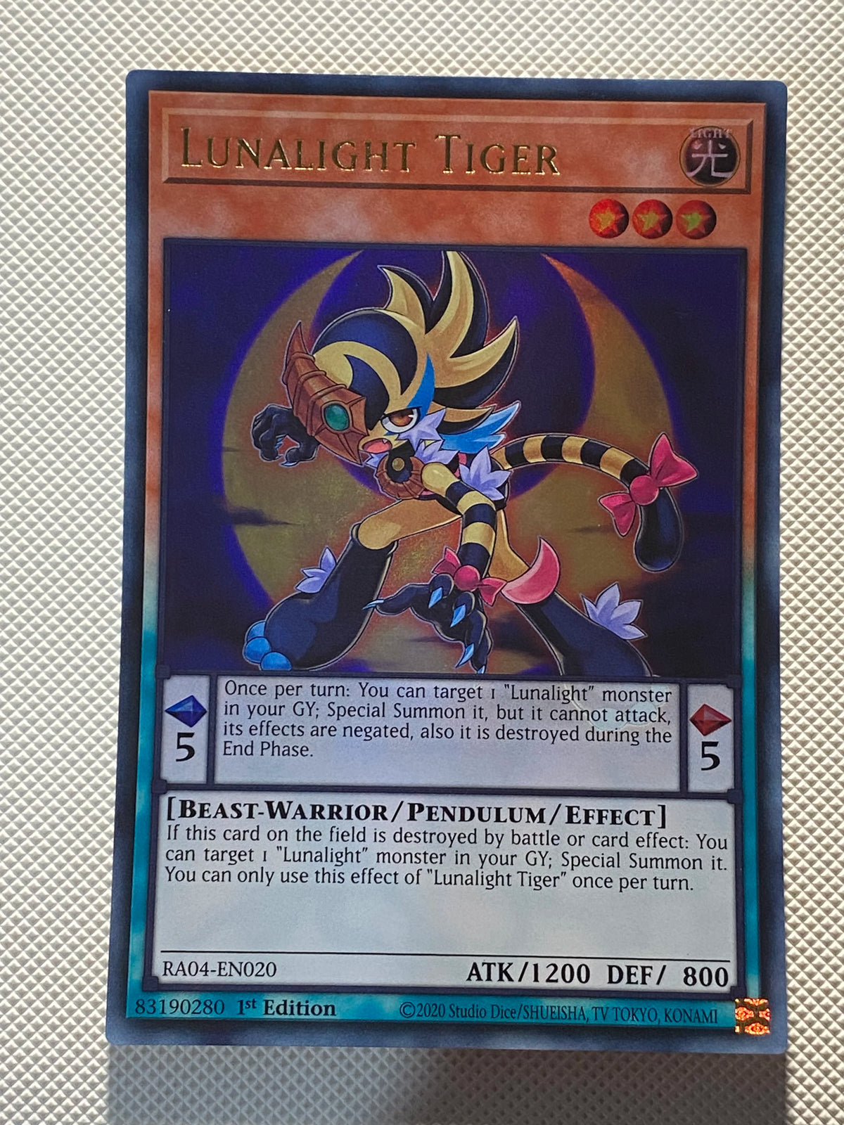 LUNALIGHT TIGER Ultra Rare