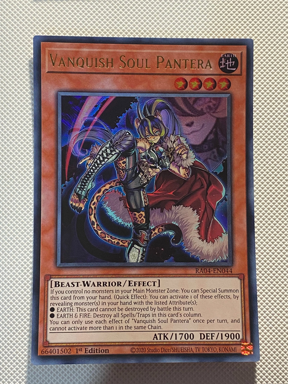 VANQUISH SOUL PANTERA Ultra Rare