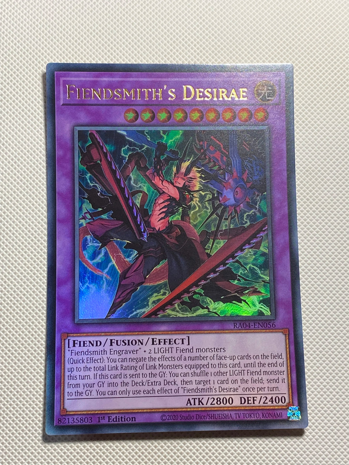 FIENDSMITH'S DESIRAE Ultra Rare