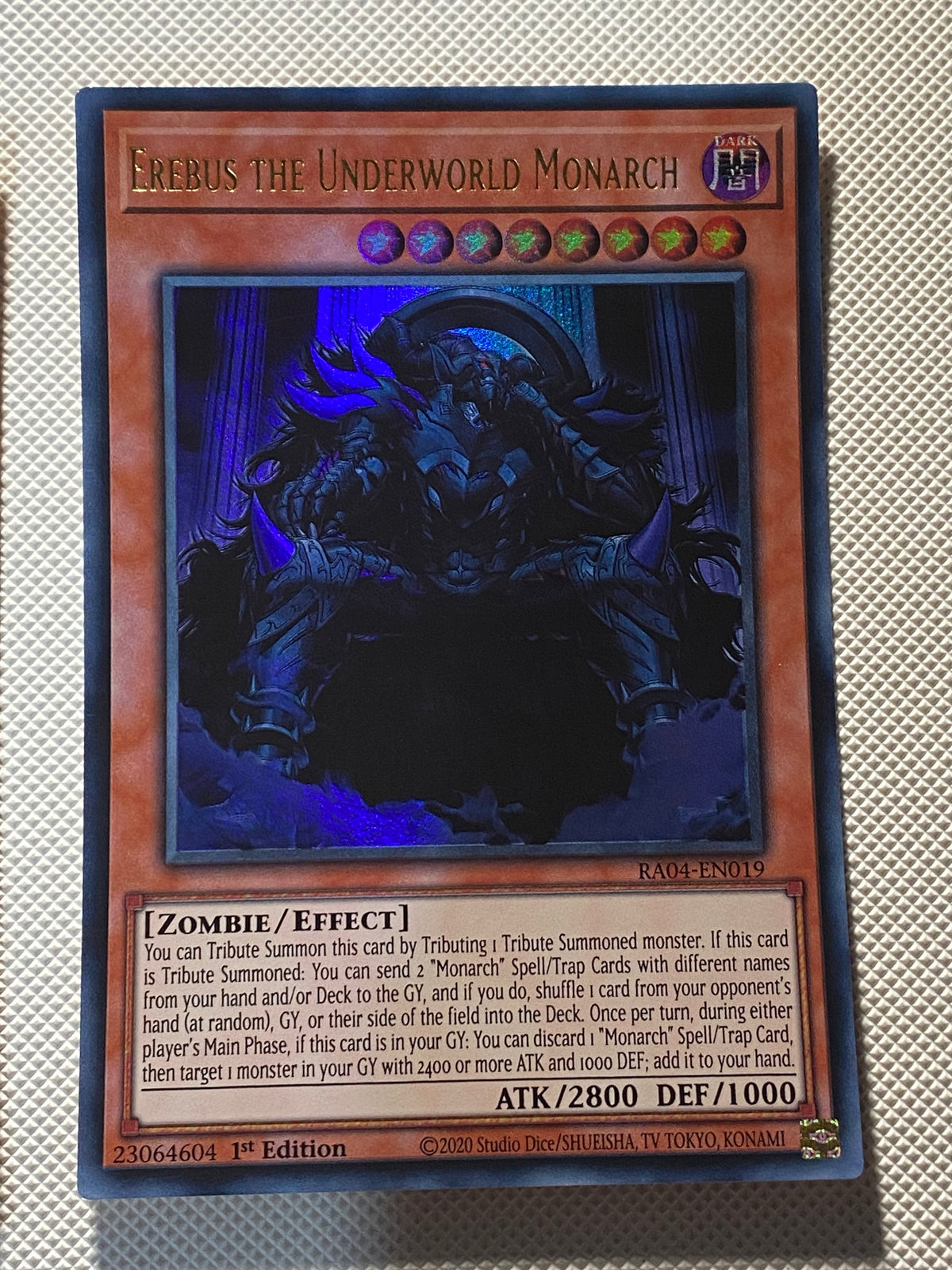 EREBUS THE UNDERWORLD MONARCH Ultra Rare