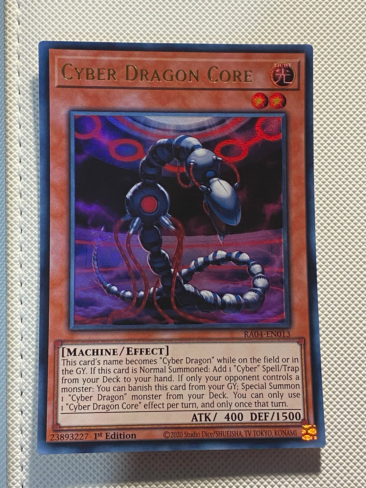 CYBER DRAGON CORE Ultra Rare
