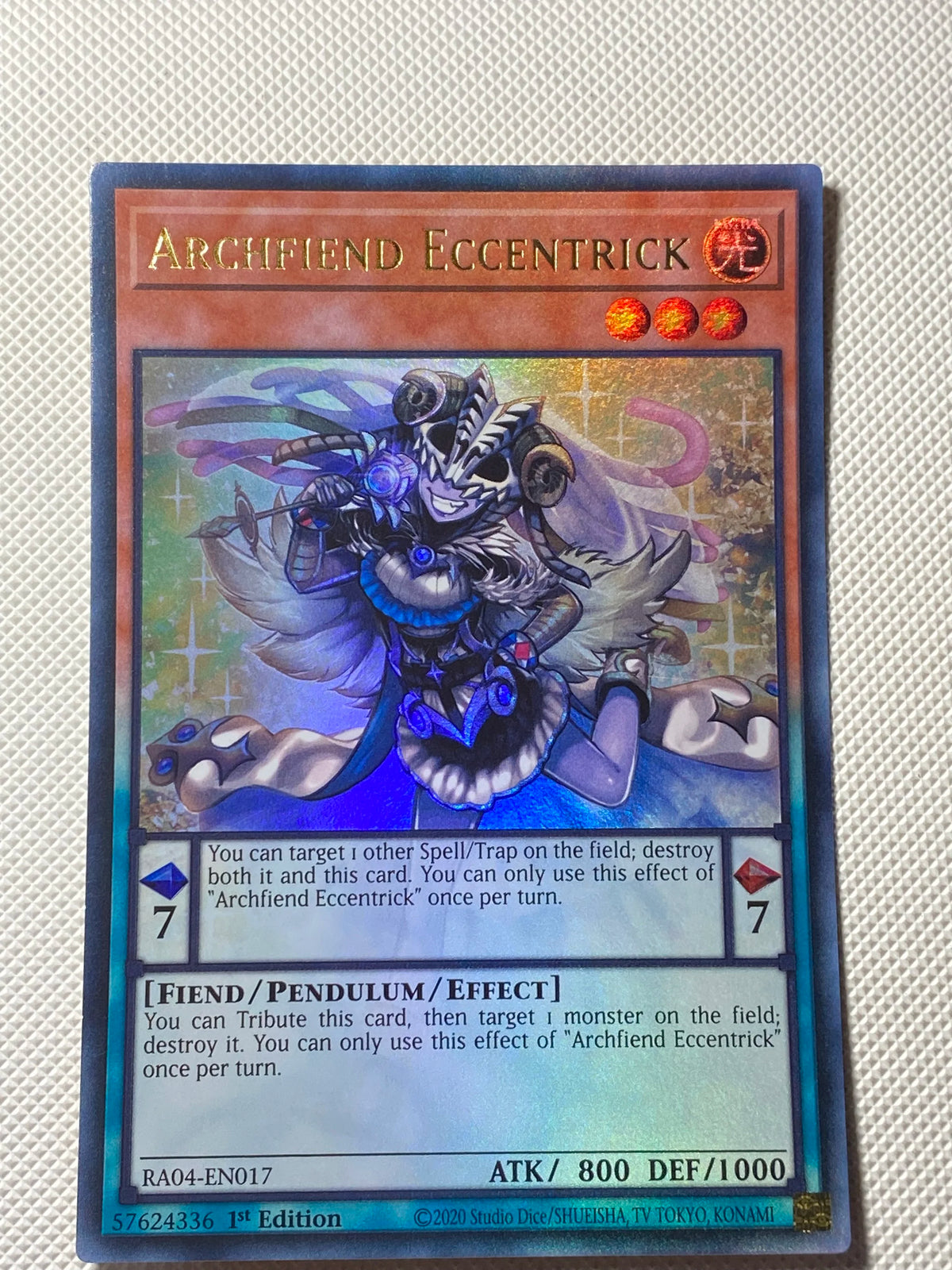 ARCHFIEND ECCENTRICK Ultra Rare