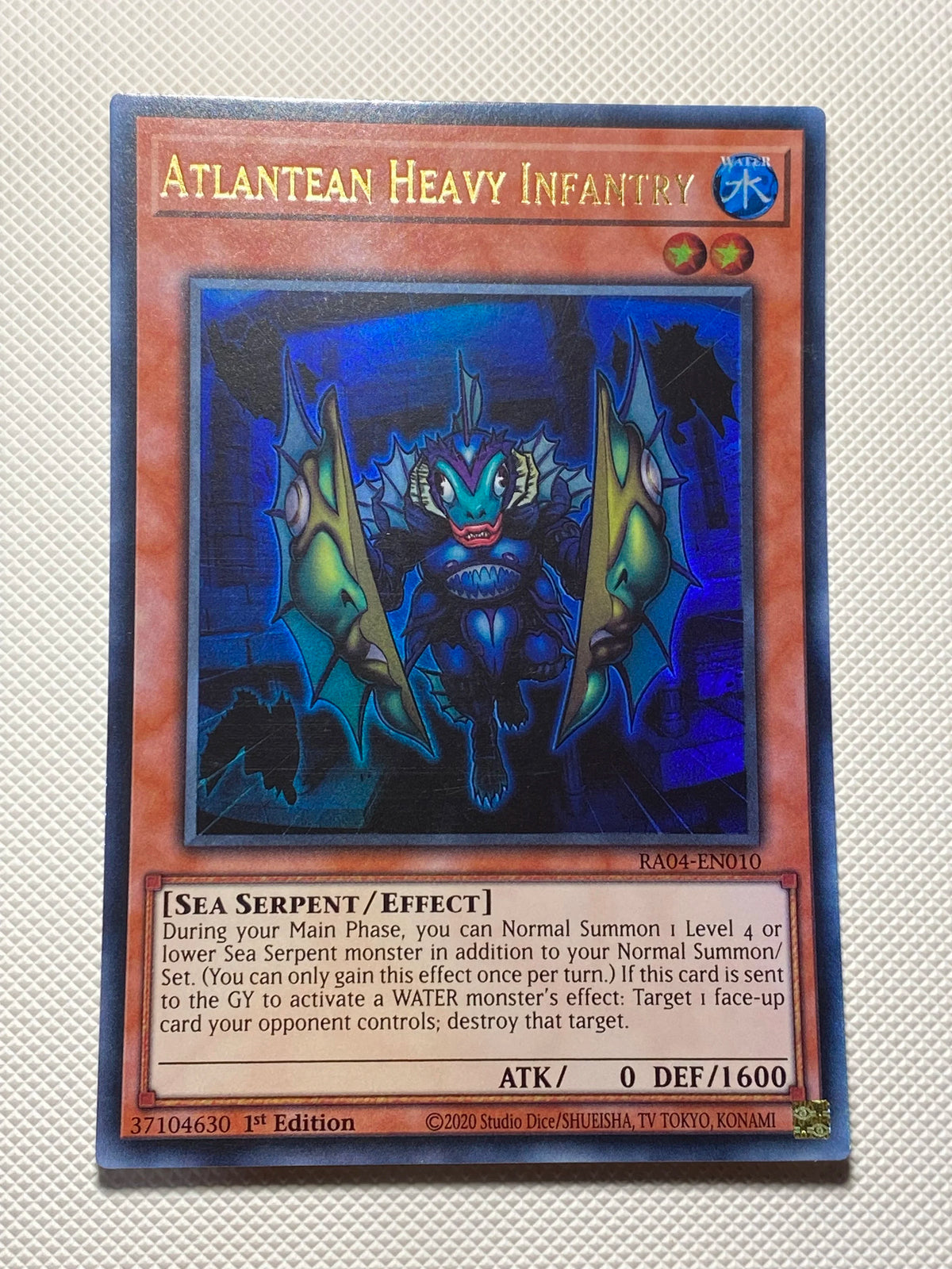 ATLANTEAN HEAVY INFANTRY Ultra Rare