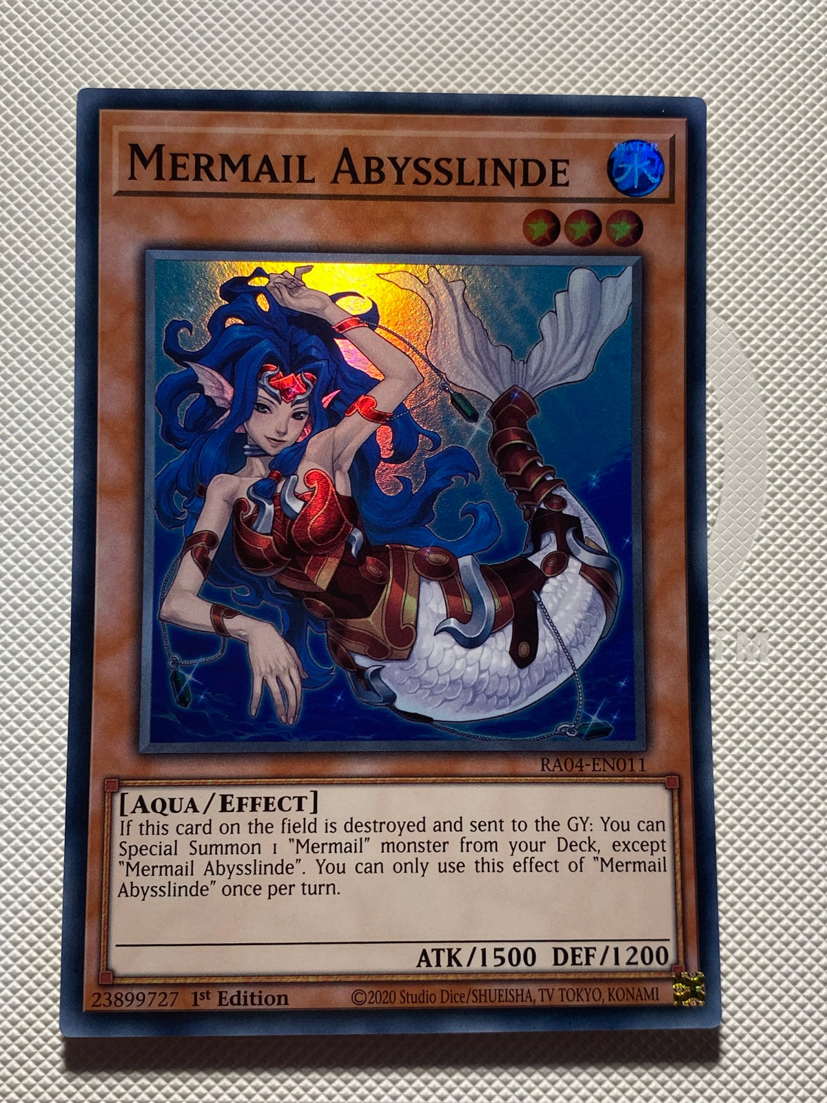 MERMAIL ABYSSLINDE Super Rare
