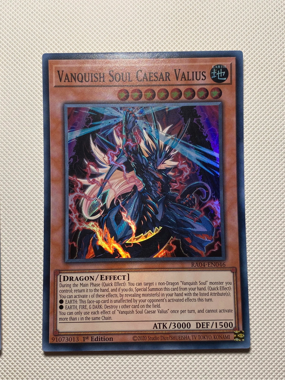 VANQUISH SOUL CAESAR VALIUS Super Rare