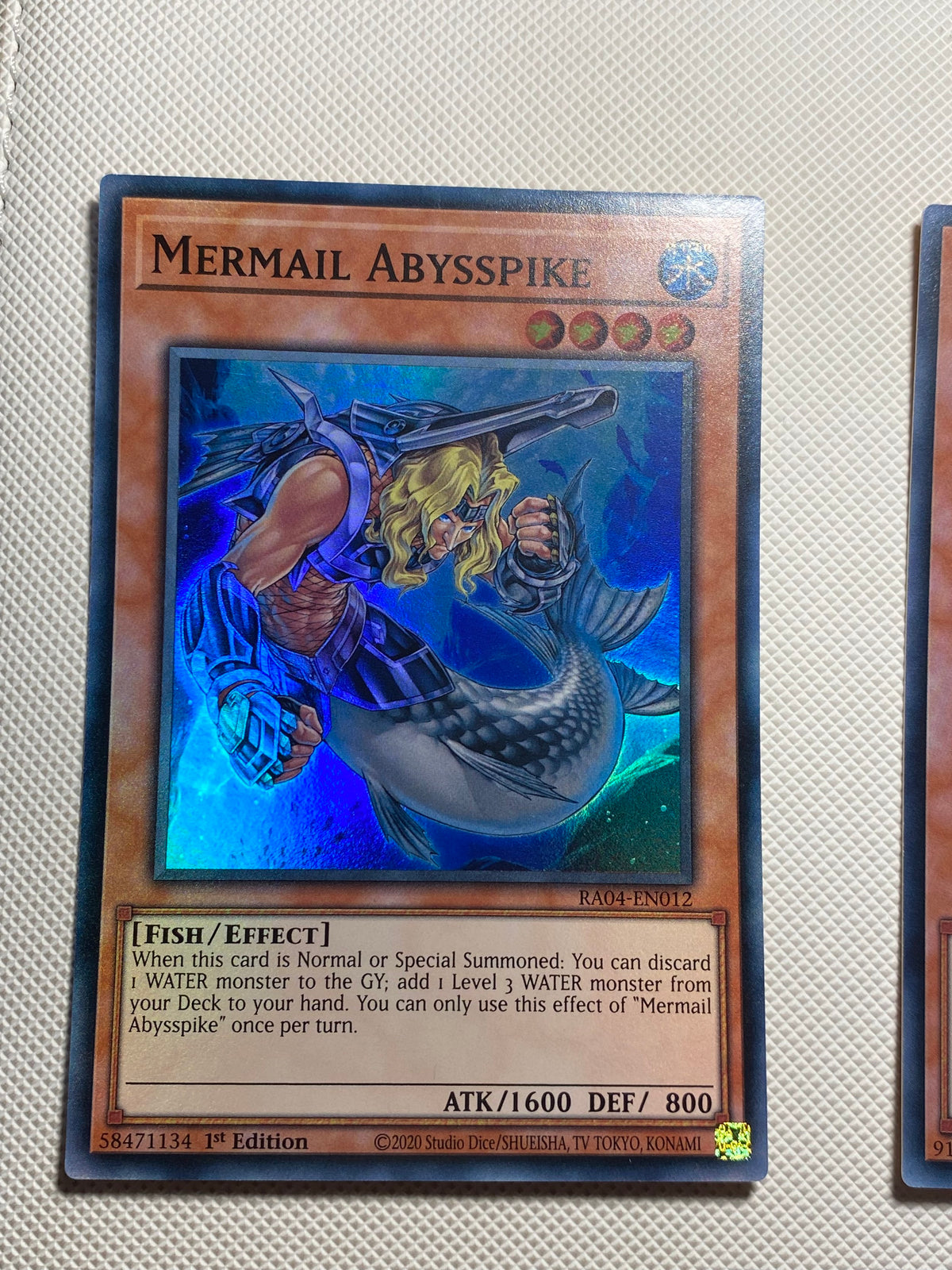MERMAIL ABYSSPIKE Super Rare