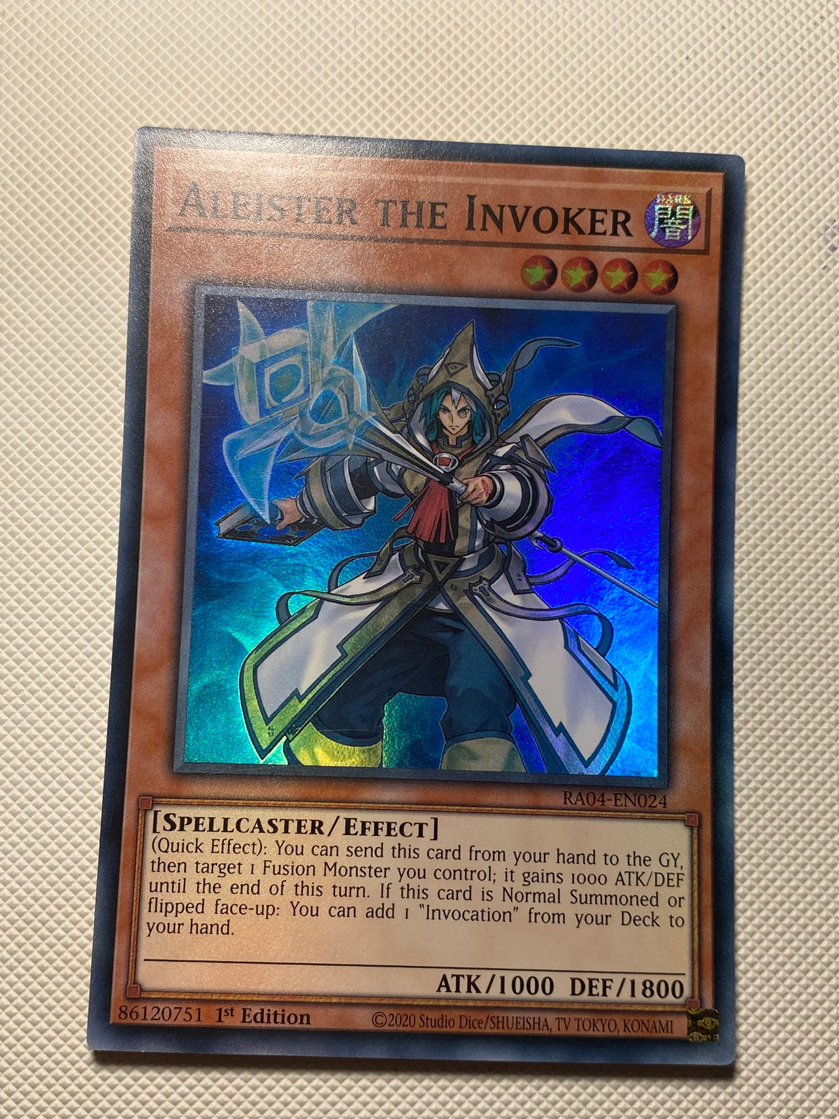 ALEISTER THE INVOKER Super Rare