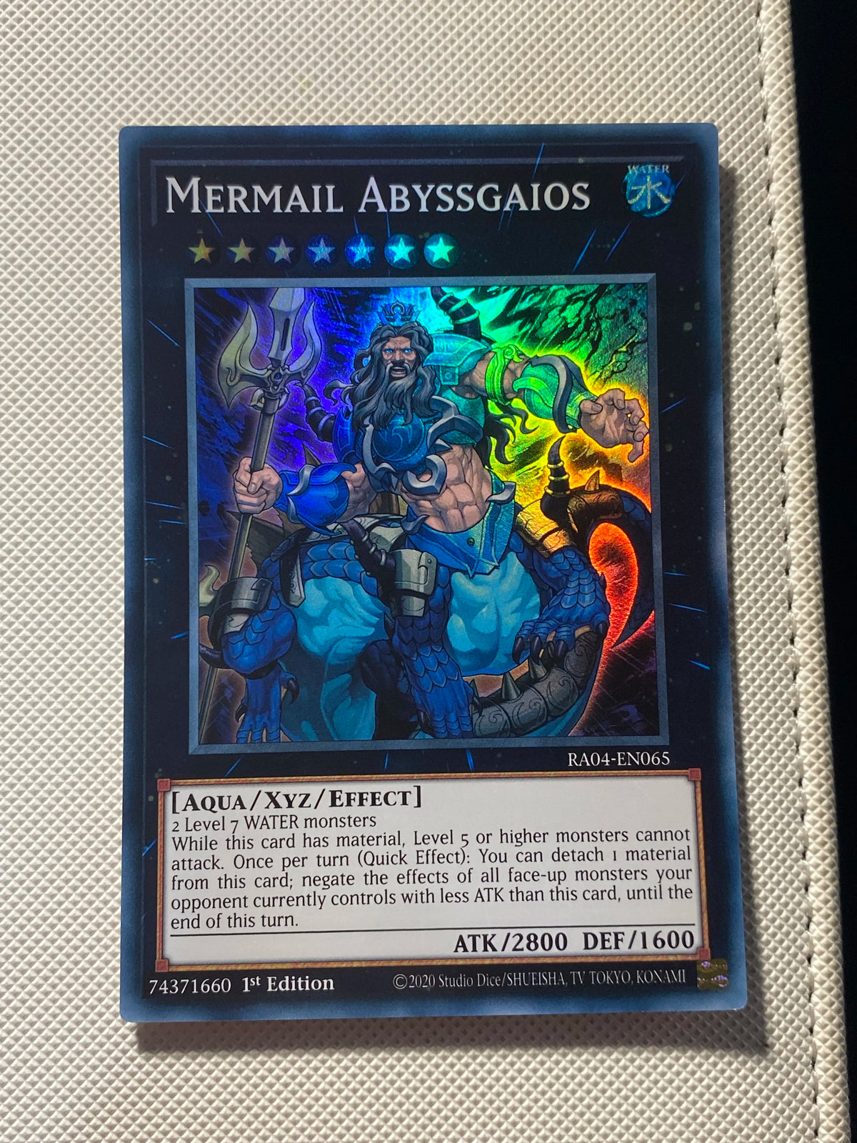 MERMAIL ABYSSGAIOS Super Rare