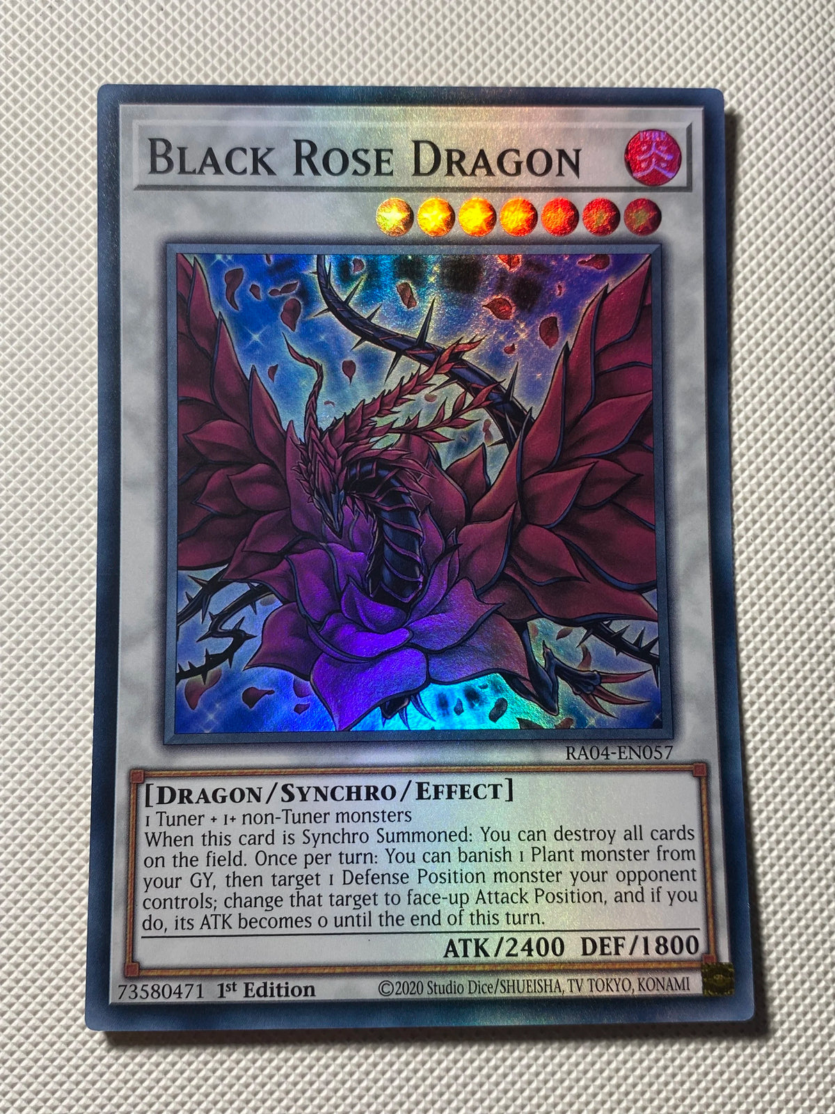 BLACK ROSE DRAGON Super Rare