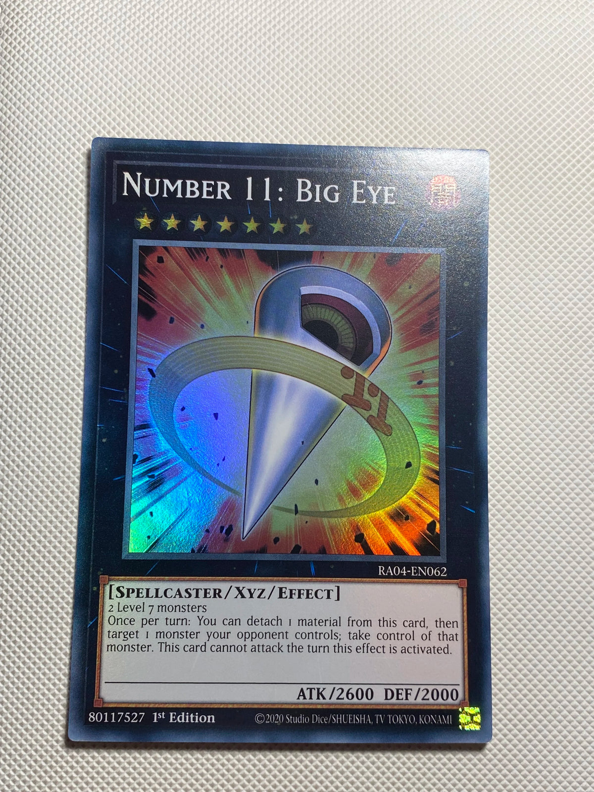 NUMBER 11: BIG EYE Super Rare